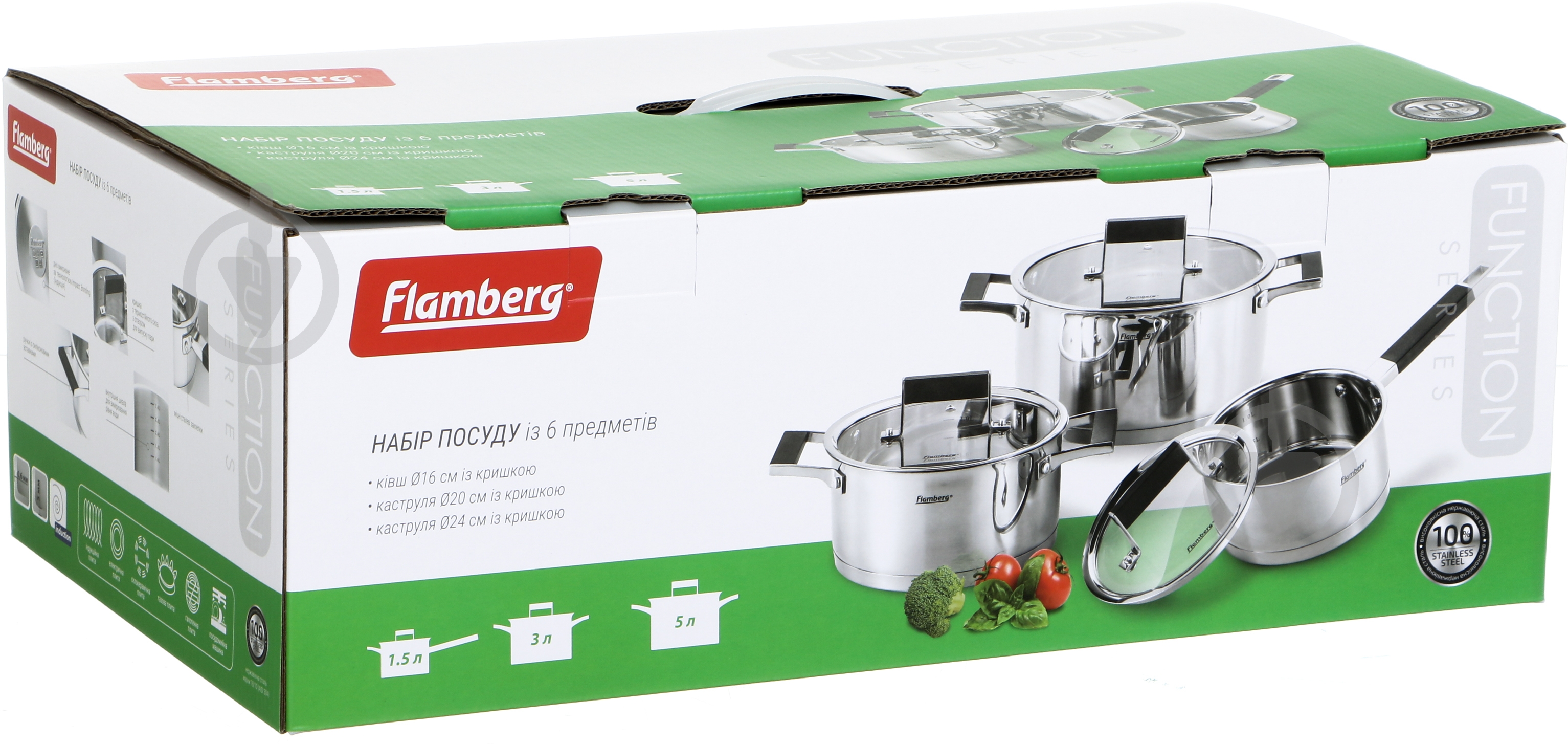 Набор посуды Flamberg Function 6 предметов - фото 9