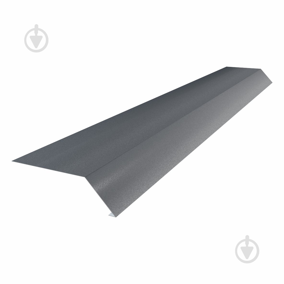 Крапельник матовий PSM PROFILE для бітумної черепиці 0,5 мм RAL 7024 графітовий - фото 1 Крапельник матовий PSM PROFILE для бітумної черепиці 0,5 мм RAL 7024 графітовий - фото 1