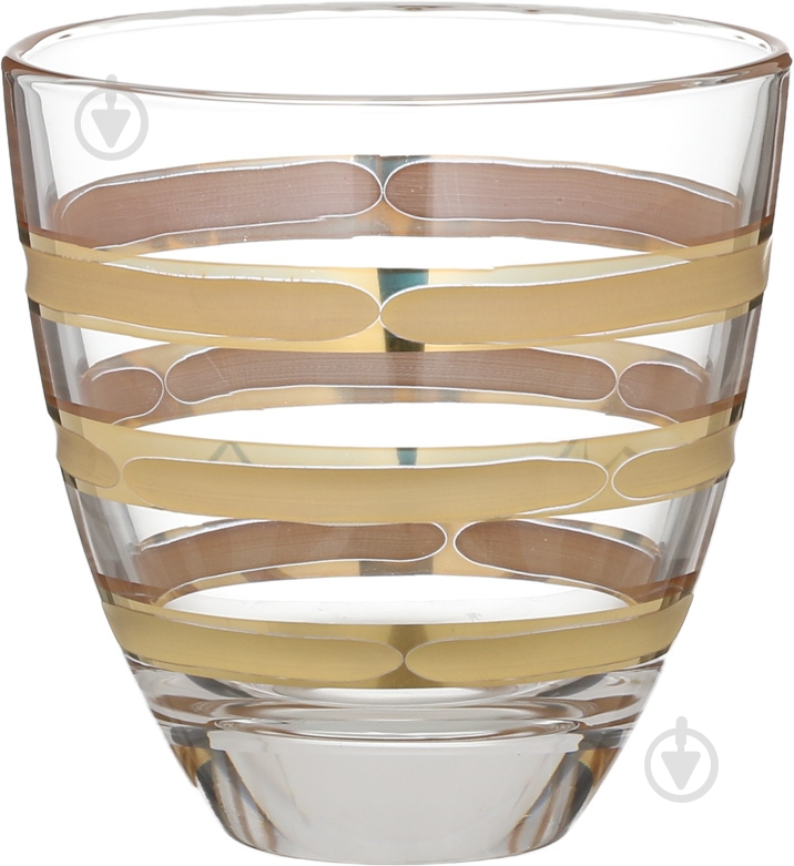 Набір склянок Vema Sabrina Vintage Gold Old Fashion 360 мл 6 шт. - фото 1
