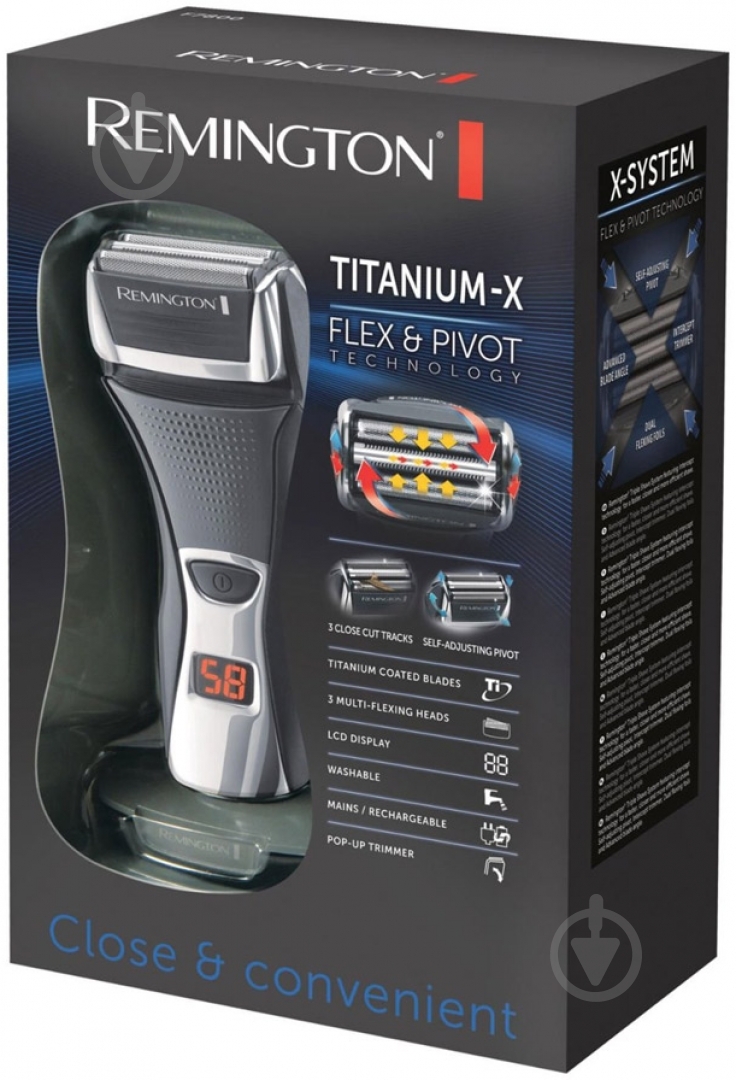 Электробритва Remington F7800 E51 - фото 2 Электробритва Remington F7800 E51 - фото 2