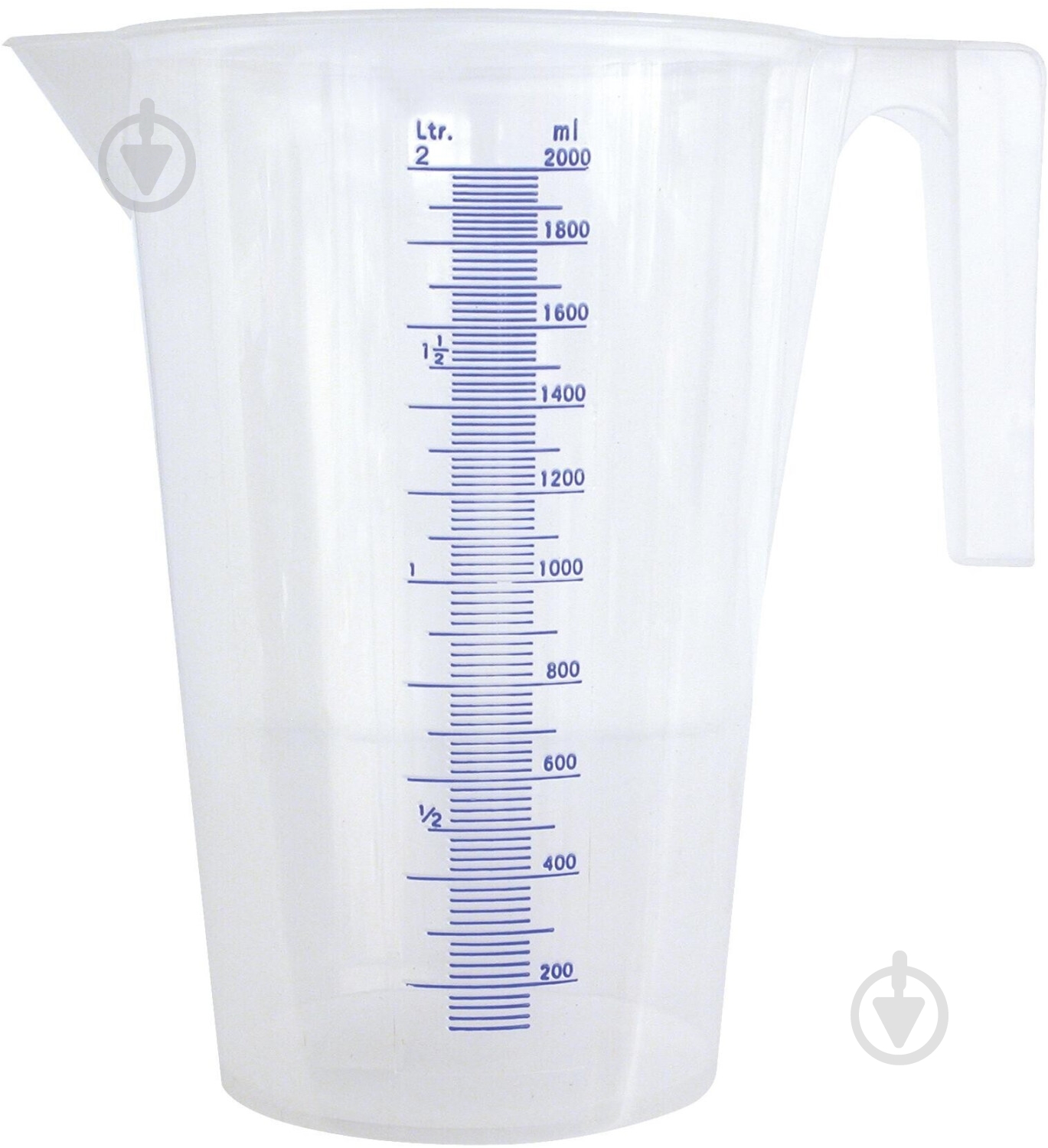 Мерная емкость Messbecher-PP 2,0 л прозрачная (07063) PRESSOL - фото 1