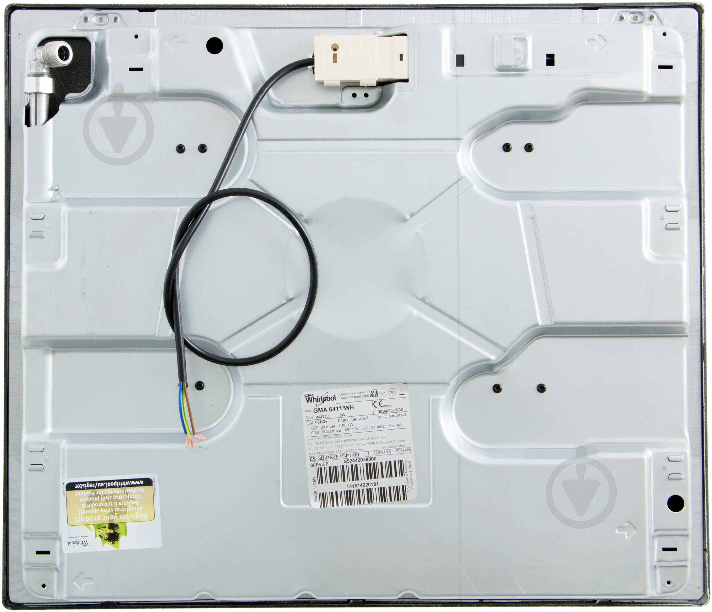 Варочная поверхность газовая Whirlpool GMA 6411 IX - фото 2