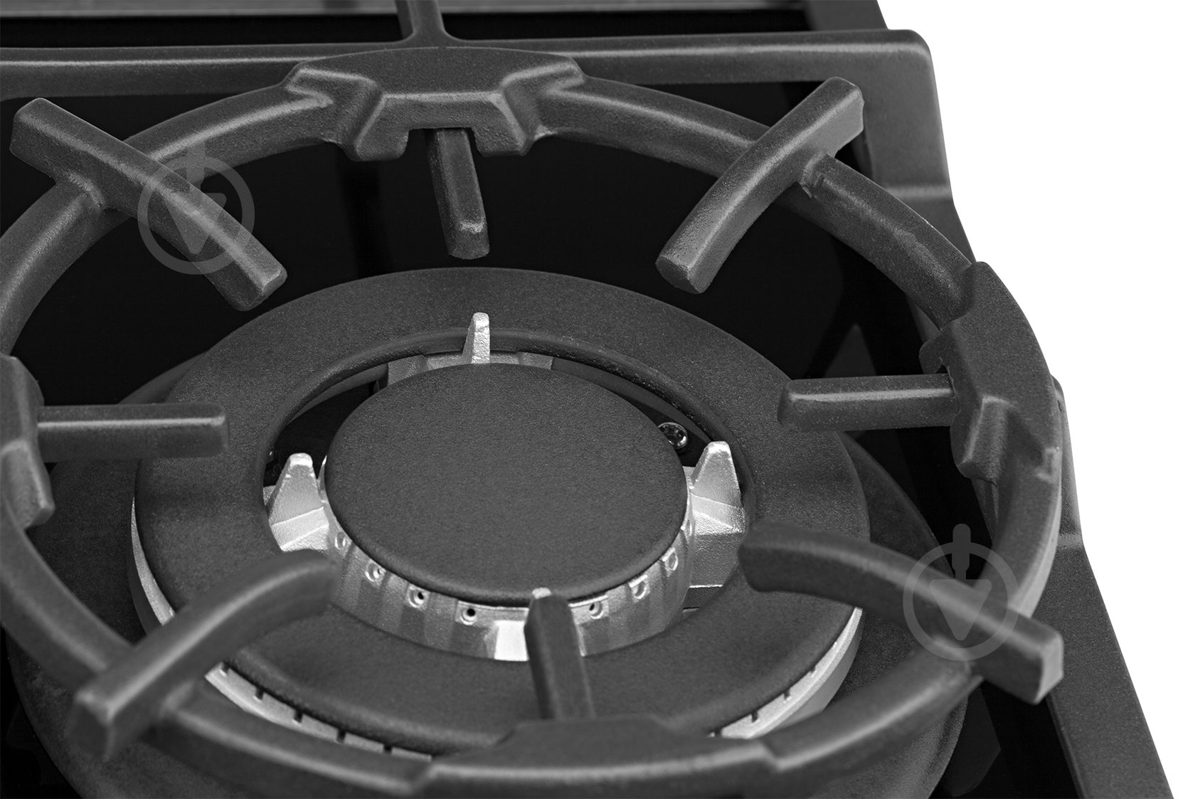 Варильна поверхня газова Pyramida PFG 640 BLACK LUXE - фото 12