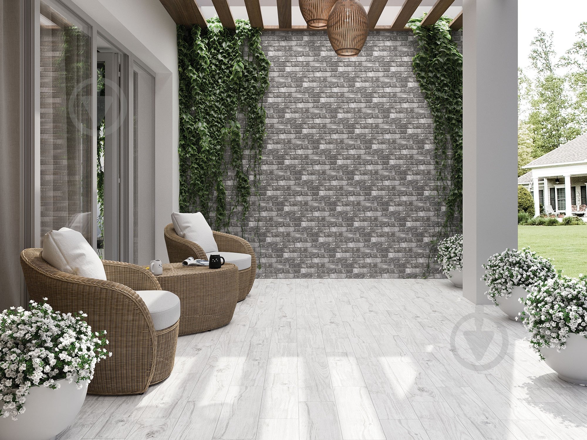 Плитка Cersanit Baltazar light grey 18,5x59,8 см - фото 2