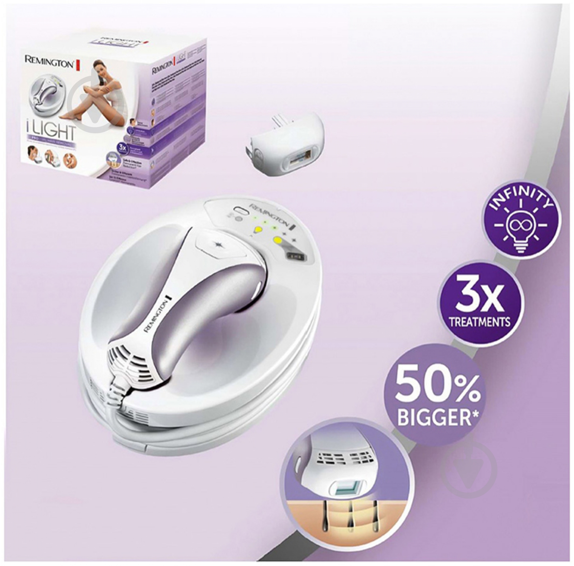 Фотоепілятор Remington IPL6500 - фото 5