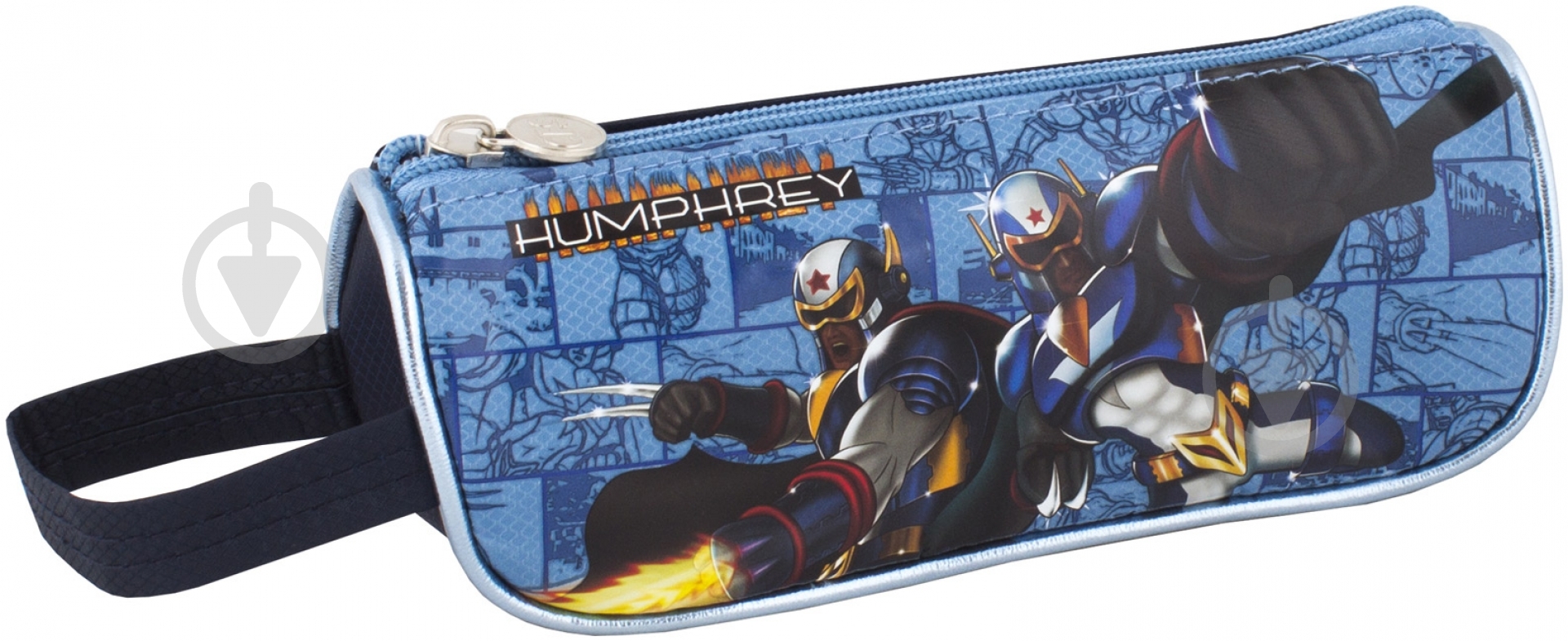 Пенал Heroes CF85383 Cool For School синий - фото 1 Пенал Heroes CF85383 Cool For School синий - фото 1