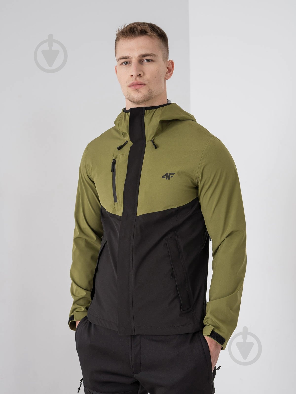 Куртка мужская демисезонная 4F D4Z21-SFM150-43S р.2XL хаки - фото 1 Куртка мужская демисезонная 4F D4Z21-SFM150-43S р.2XL хаки - фото 1