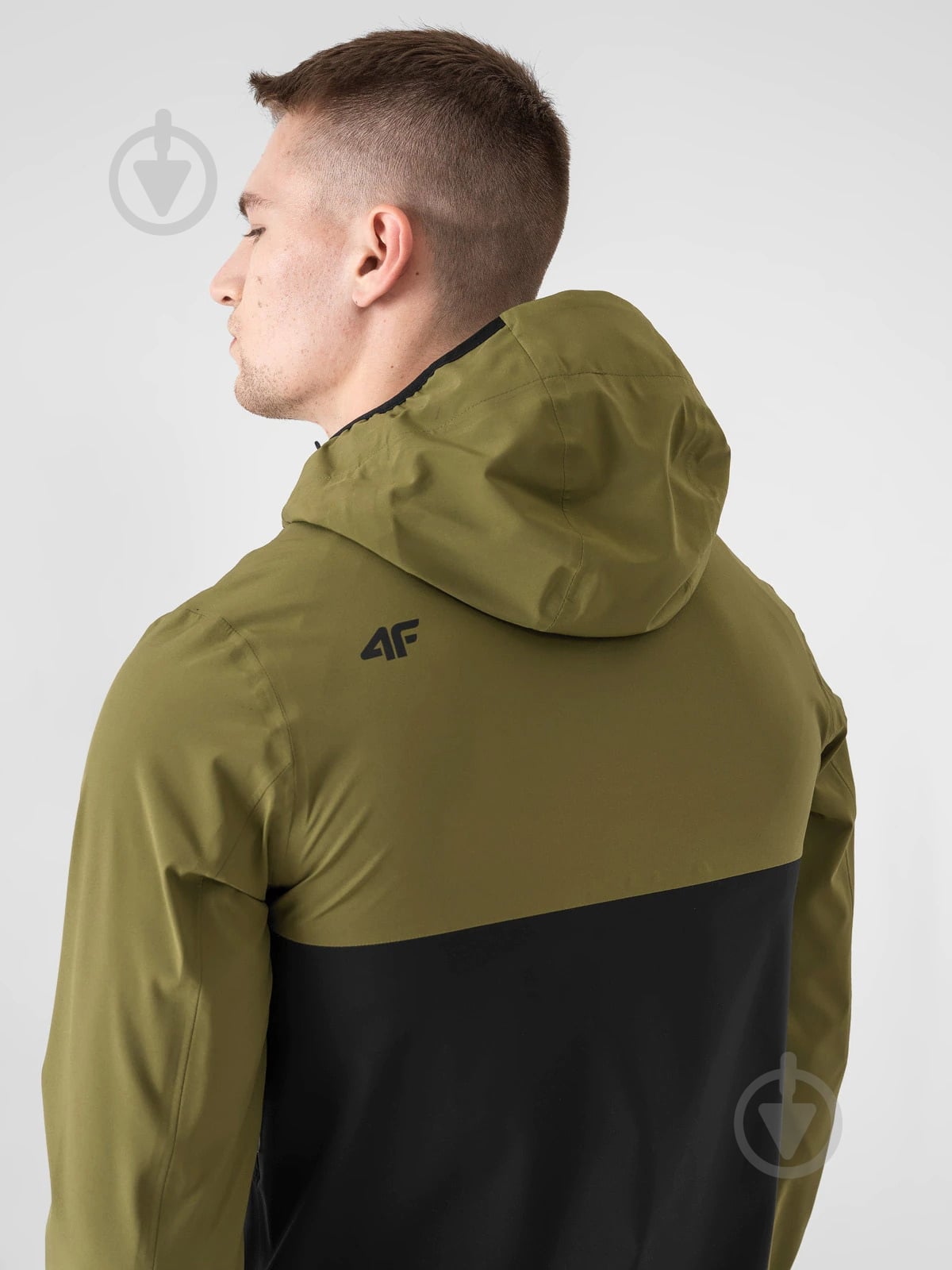 Куртка мужская демисезонная 4F D4Z21-SFM150-43S р.2XL хаки - фото 4 Куртка мужская демисезонная 4F D4Z21-SFM150-43S р.2XL хаки - фото 4