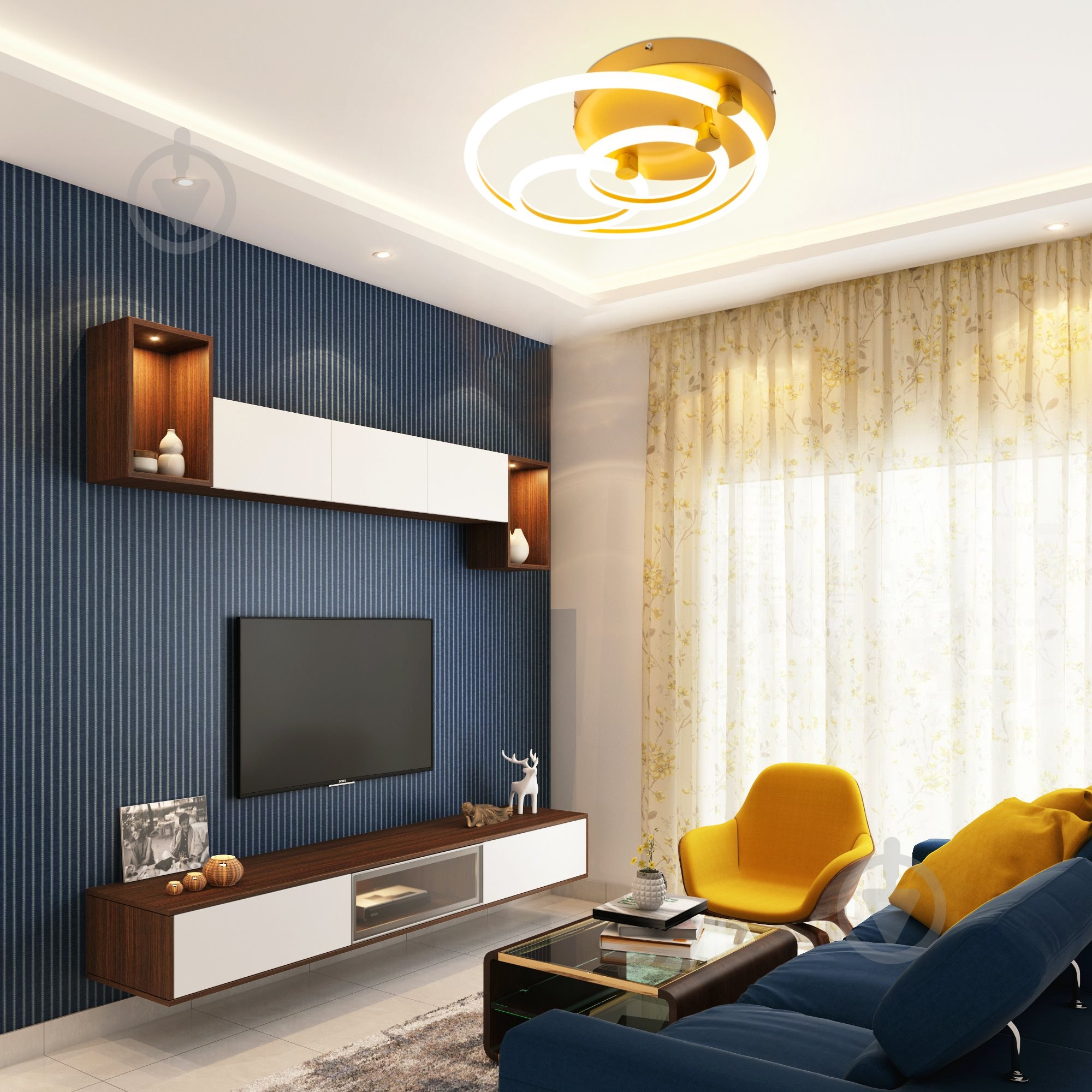 Люстра светодиодная Sirius N 3804 1x86 Вт золото 33632 - фото 7 Люстра светодиодная Sirius N 3804 1x86 Вт золото 33632 - фото 7