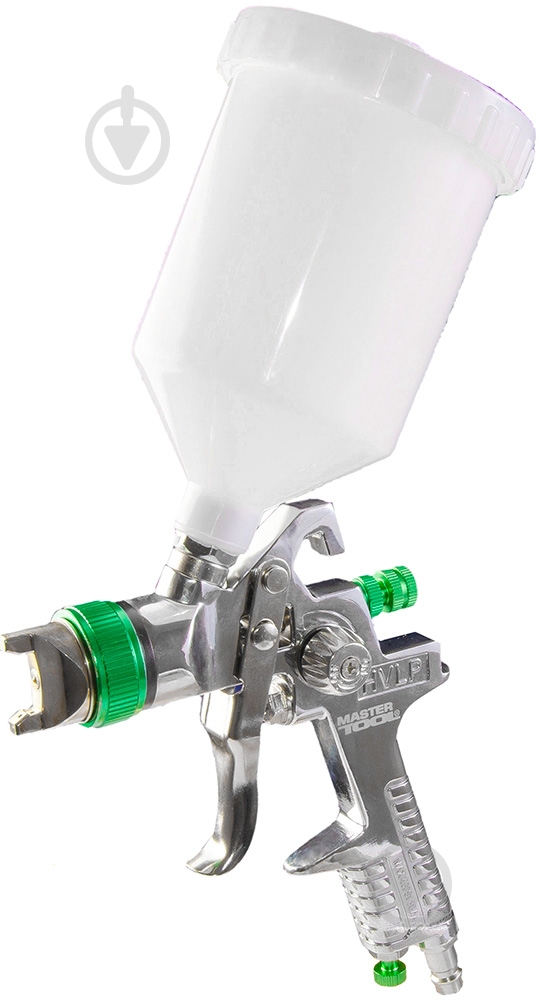 Фарборозпилювач пневматичний MasterTool LVLP ВБ 600 мл 80-8801 - фото 1