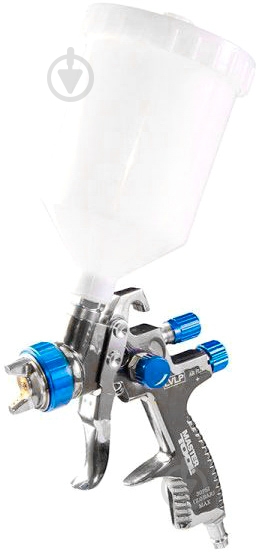 Фарборозпилювач пневматичний MasterTool LVLP ВБ 600 мл 80-8802 - фото 1 Фарборозпилювач пневматичний MasterTool LVLP ВБ 600 мл 80-8802 - фото 1