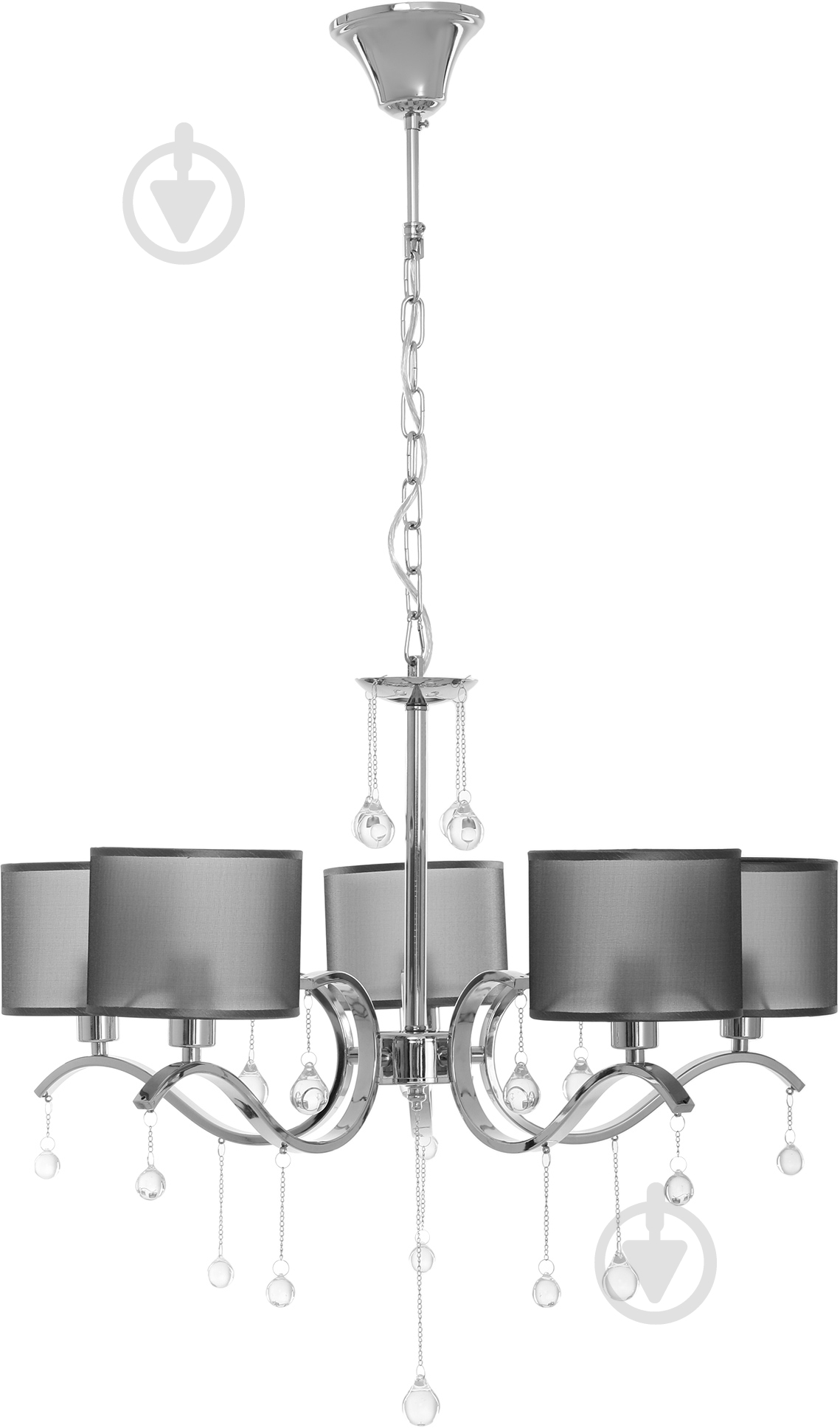 Люстра подвесная Accento lighting Maya 5xE14 хром ALSQ-MD37586/5 - фото 2 Люстра подвесная Accento lighting Maya 5xE14 хром ALSQ-MD37586/5 - фото 2
