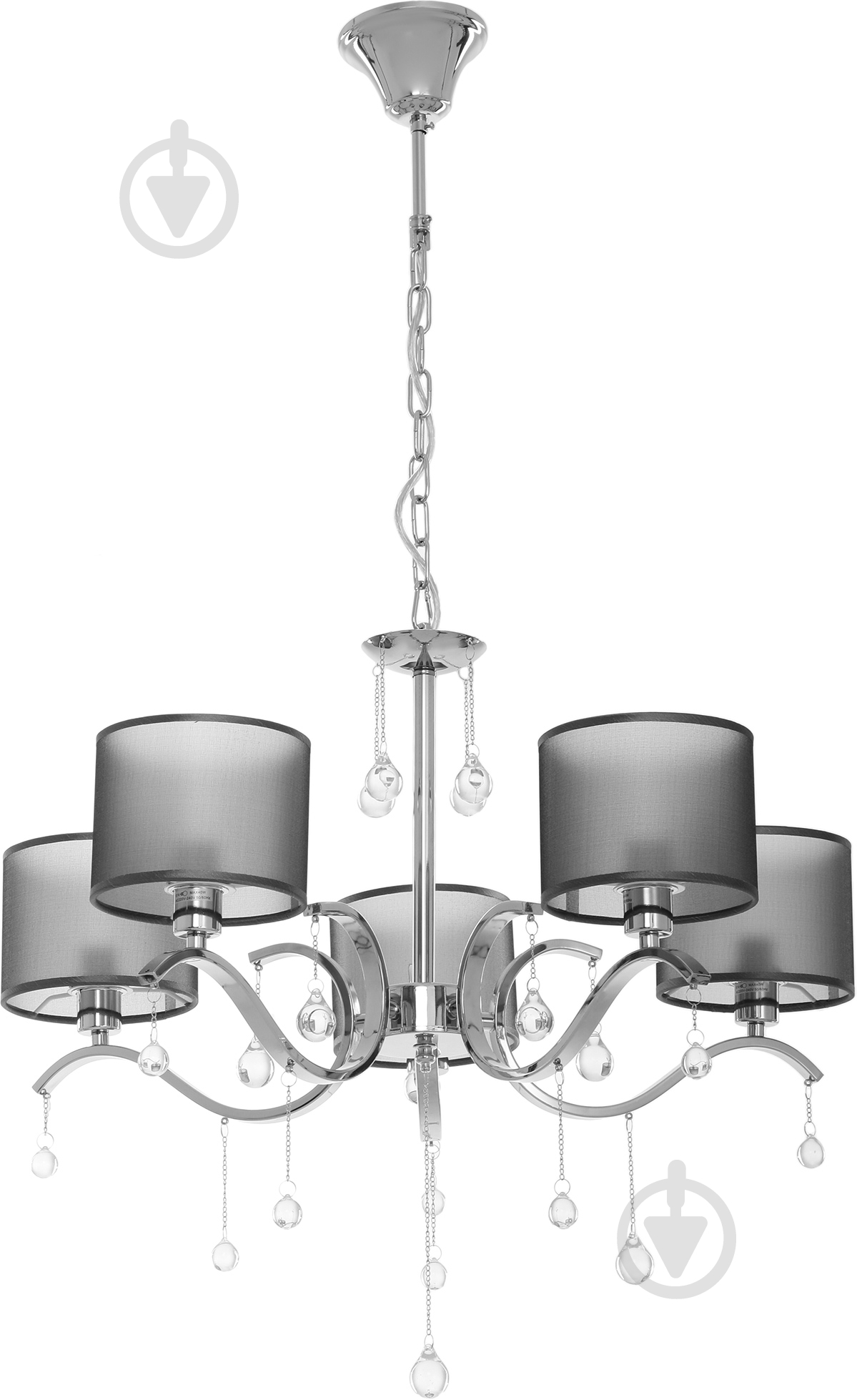 Люстра подвесная Accento lighting Maya 5xE14 хром ALSQ-MD37586/5 - фото 1 Люстра подвесная Accento lighting Maya 5xE14 хром ALSQ-MD37586/5 - фото 1