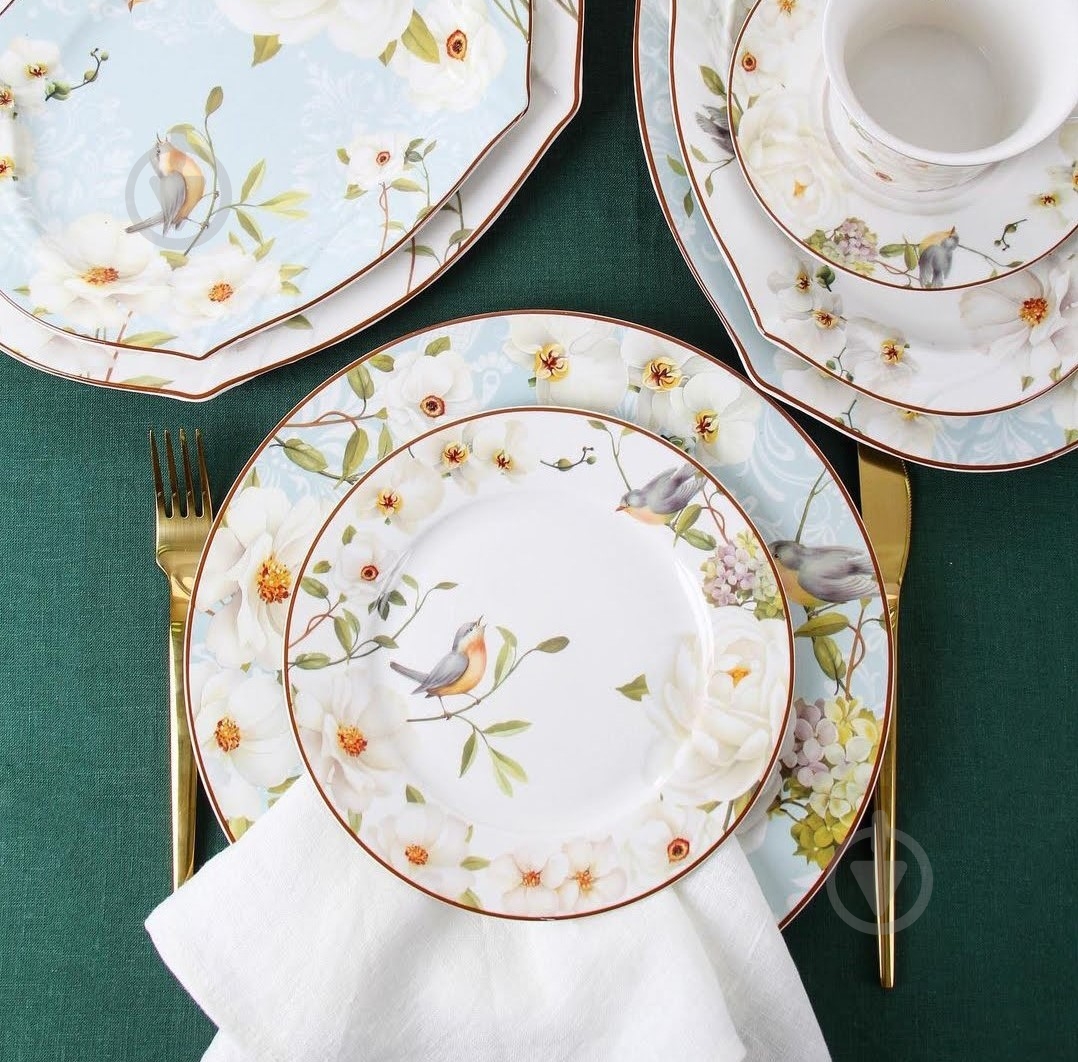 Сервіз для чаю Lefard Райський сад 220 мл 12 предметів (924-256) - фото 2 Сервіз для чаю Lefard Райський сад 220 мл 12 предметів (924-256) - фото 2