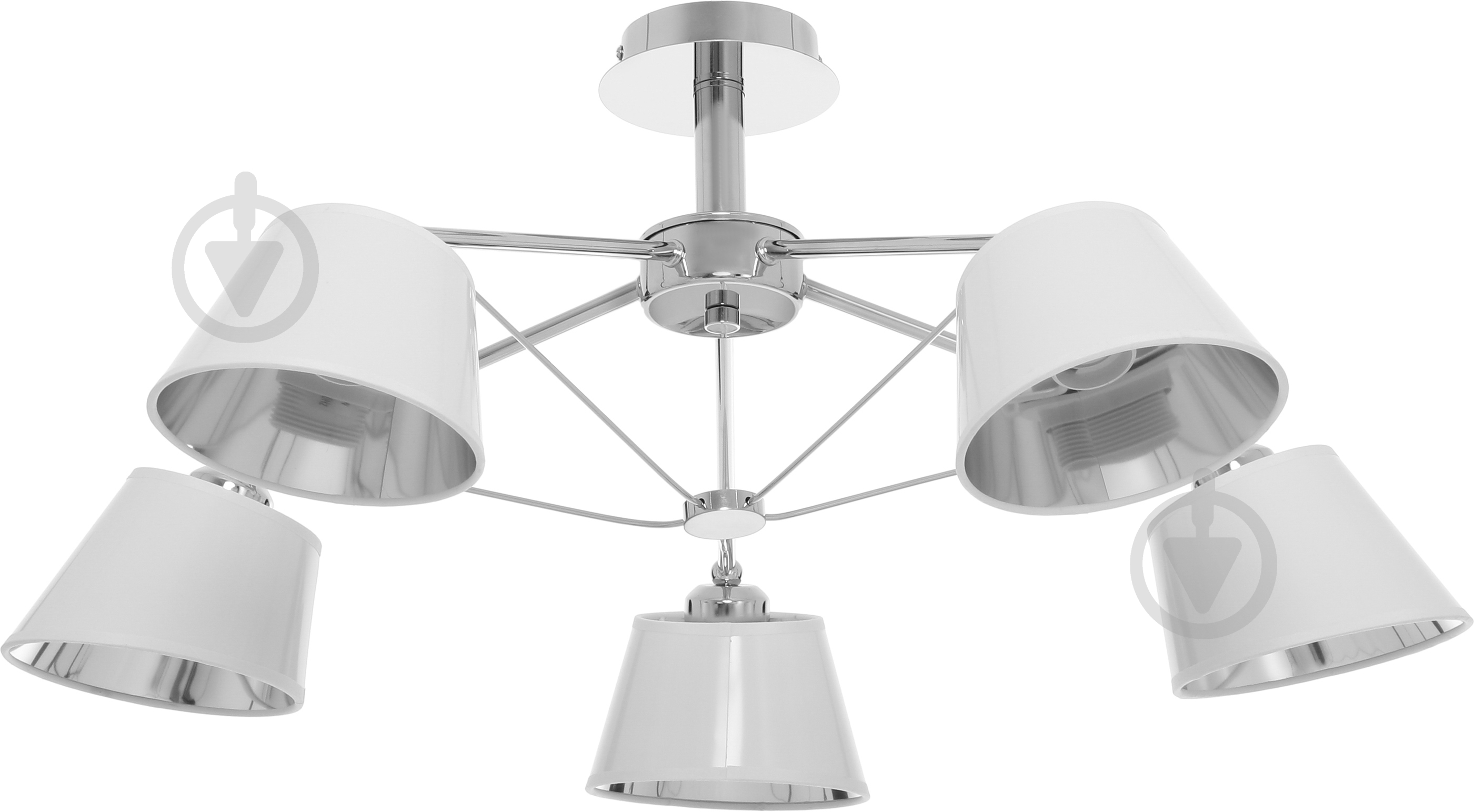 Люстра потолочная Accento lighting Clio 5xE27 хром ALSQ-MD37550/5 - фото 1 Люстра потолочная Accento lighting Clio 5xE27 хром ALSQ-MD37550/5 - фото 1