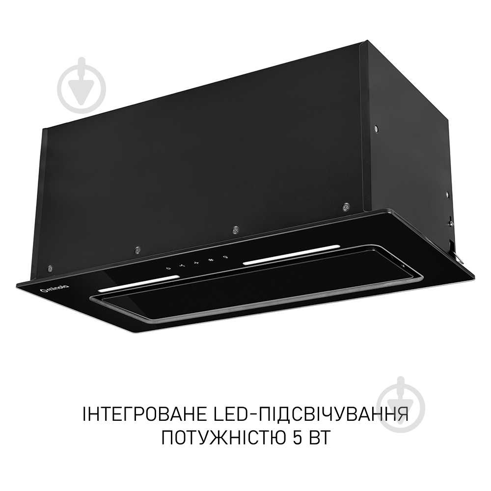 Витяжка Minola HBI 6873 BL GLASS 1200 LED Line повновбудовувана — фото 7