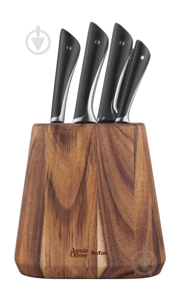 Набор ножей в колоде Tefal Jamie Oliver 6 предметов K267S656 - фото 4