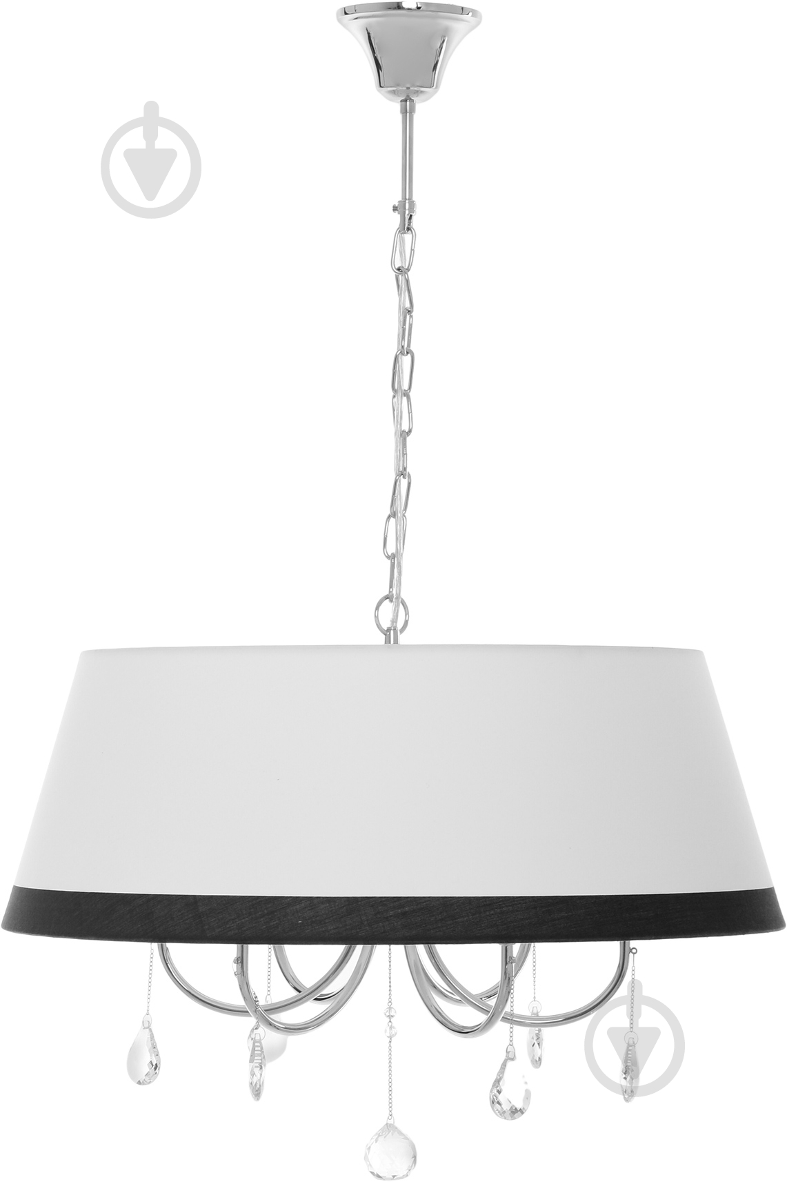 Люстра подвесная Accento lighting Musa 6xE14 хром ALSQ-MD37633/6 - фото 2