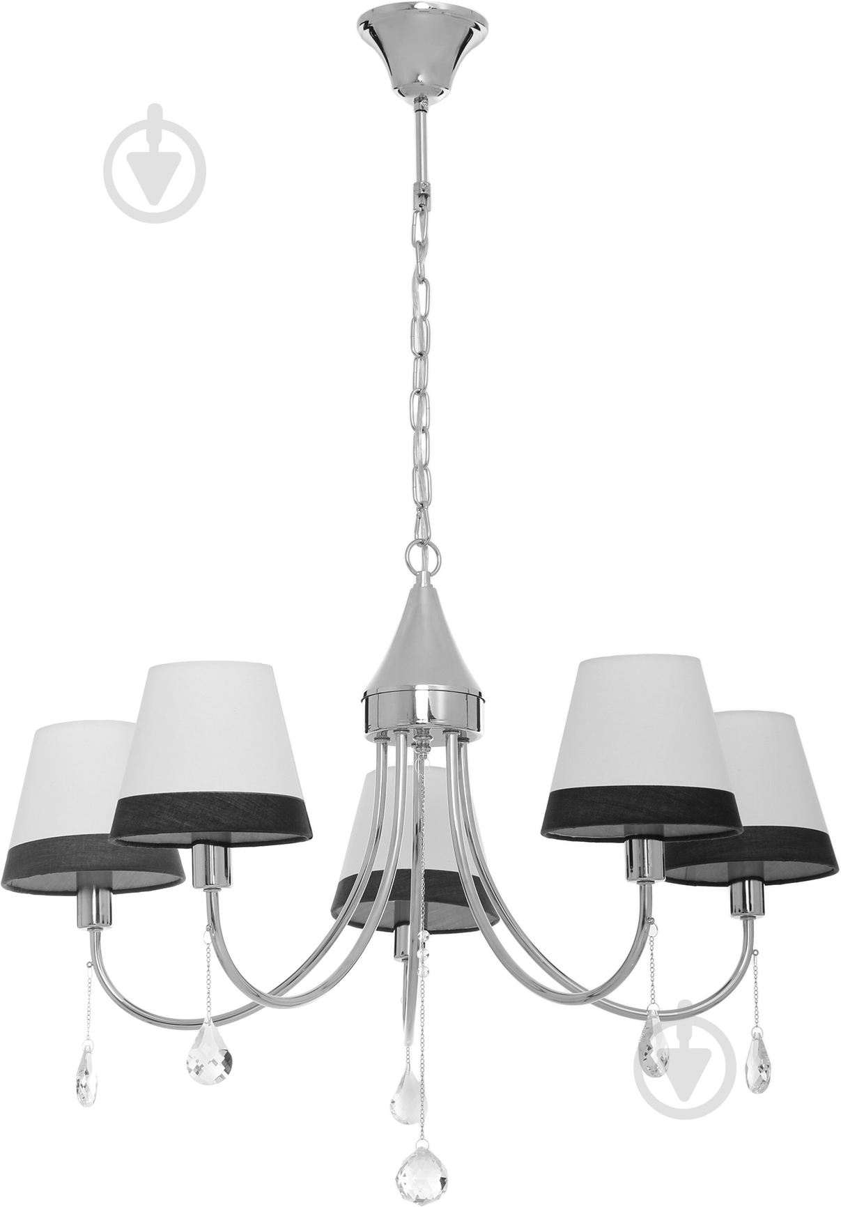 Люстра подвесная Accento lighting Musa 5xE14 хром ALSQ-MD37632/5 - фото 1