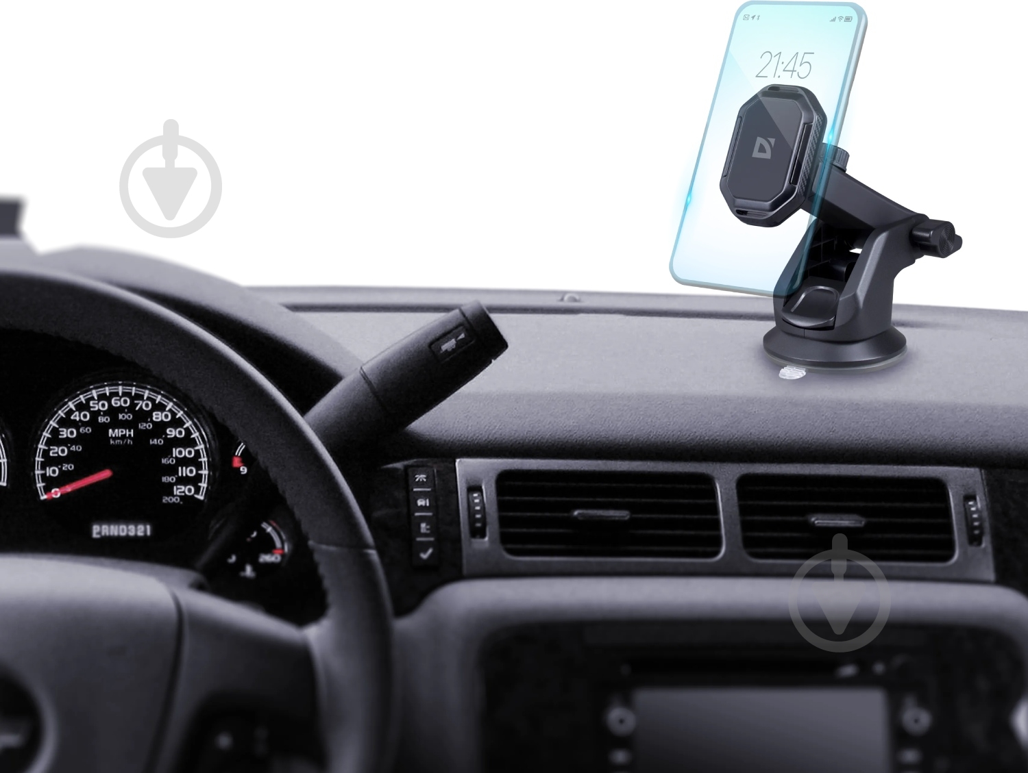 Тримач для смартфона Defender CH-157+ чорний - фото 12 Тримач для смартфона Defender CH-157+ чорний - фото 12