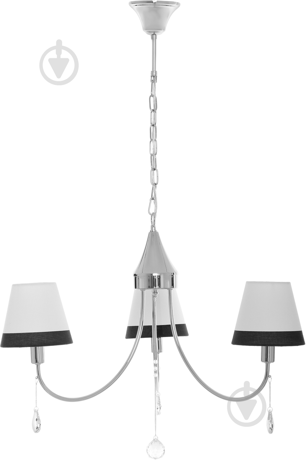 Люстра подвесная Accento lighting Musa 3xE14 хром ALSQ-MD37632/3 - фото 2 Люстра подвесная Accento lighting Musa 3xE14 хром ALSQ-MD37632/3 - фото 2