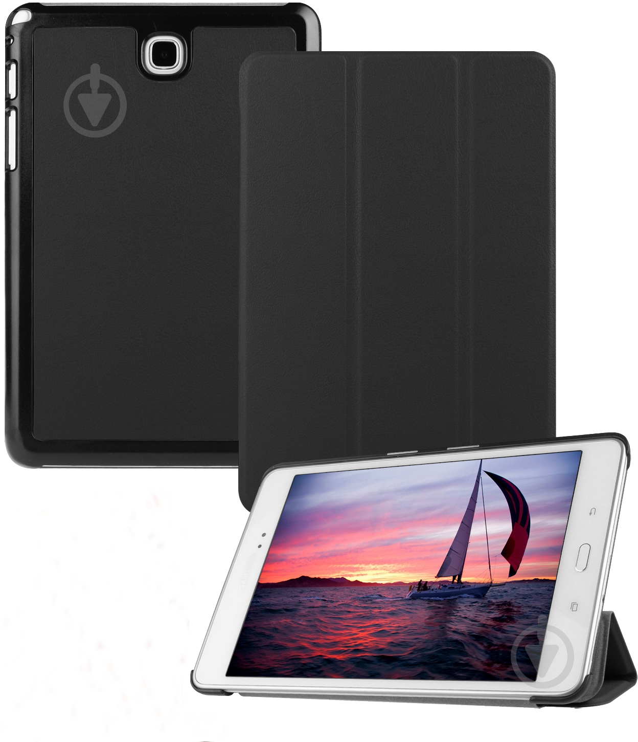 Чехол AIRON Samsung Galaxy Tab A black Premium - фото 1