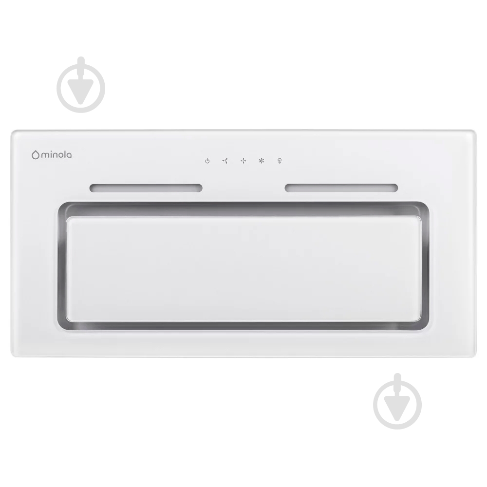 Витяжка Minola HBI 6873 WH GLASS 1200 LED Line повновбудовувана - фото 1