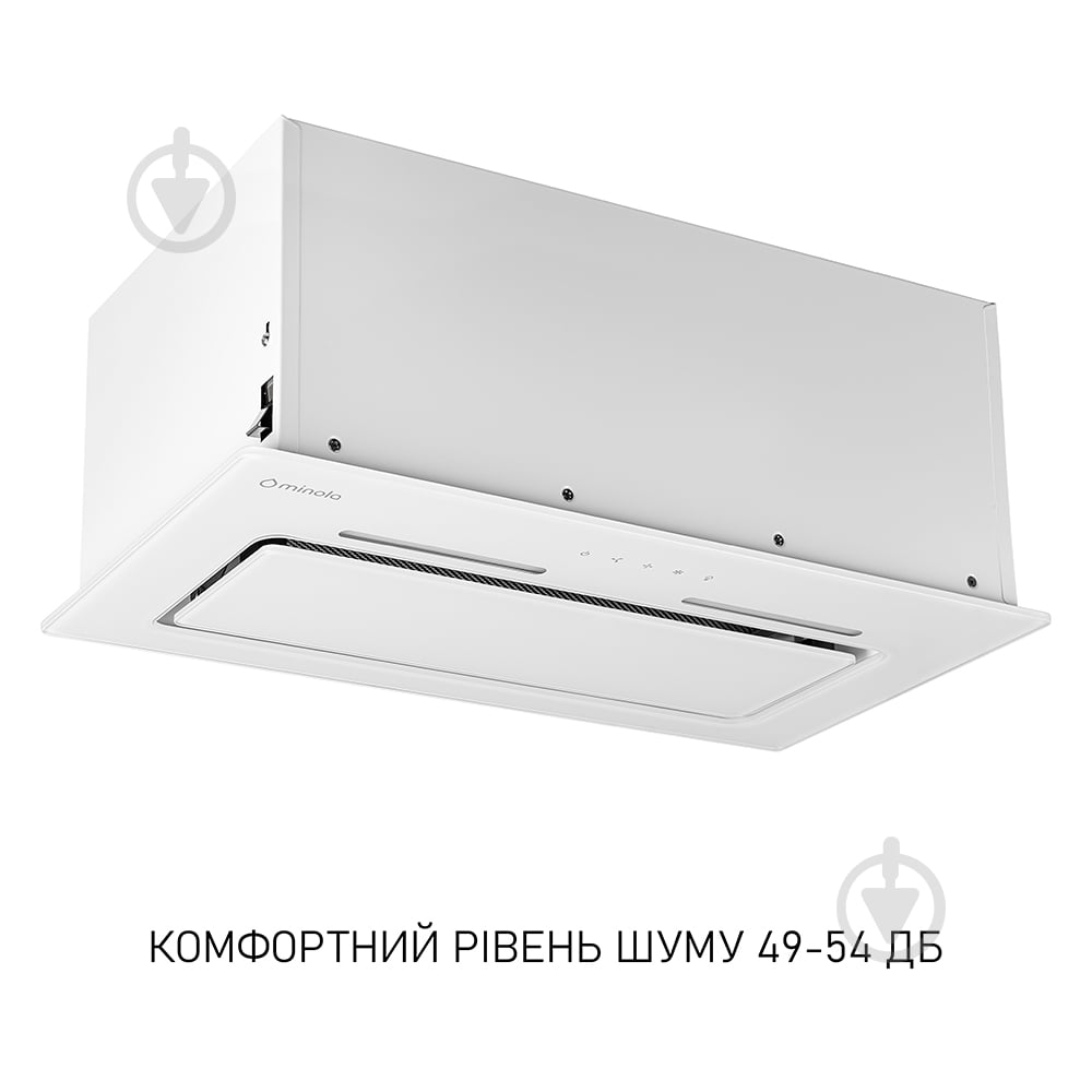 Витяжка Minola HBI 6873 WH GLASS 1200 LED Line повновбудовувана - фото 6