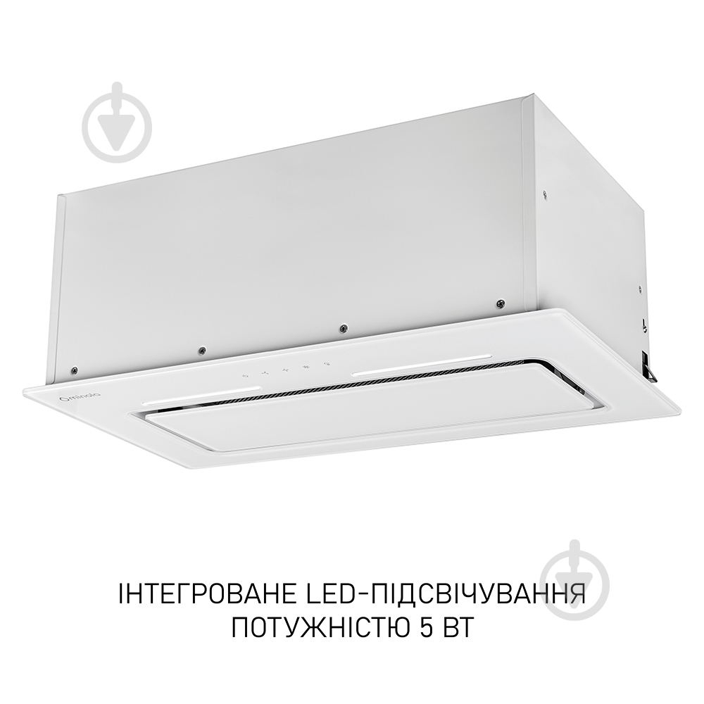 Витяжка Minola HBI 6873 WH GLASS 1200 LED Line повновбудовувана - фото 7