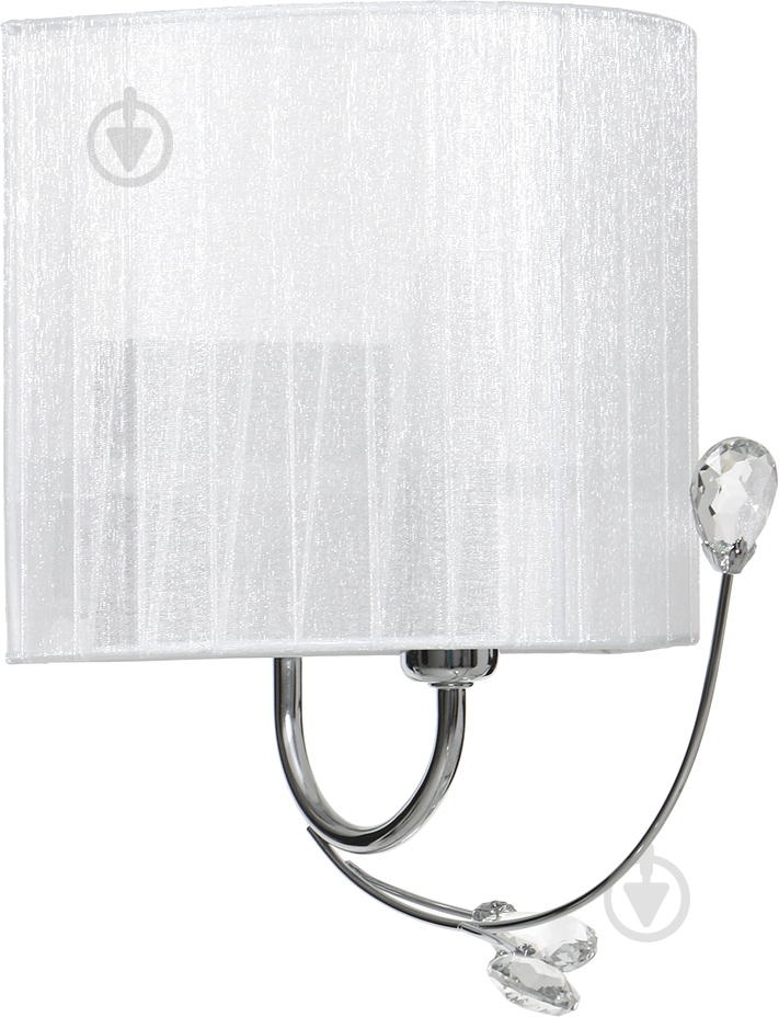 Бра Accento lighting Afrodita 1x40 Вт E14 хром ALSQ-MB37575/1 - фото 1