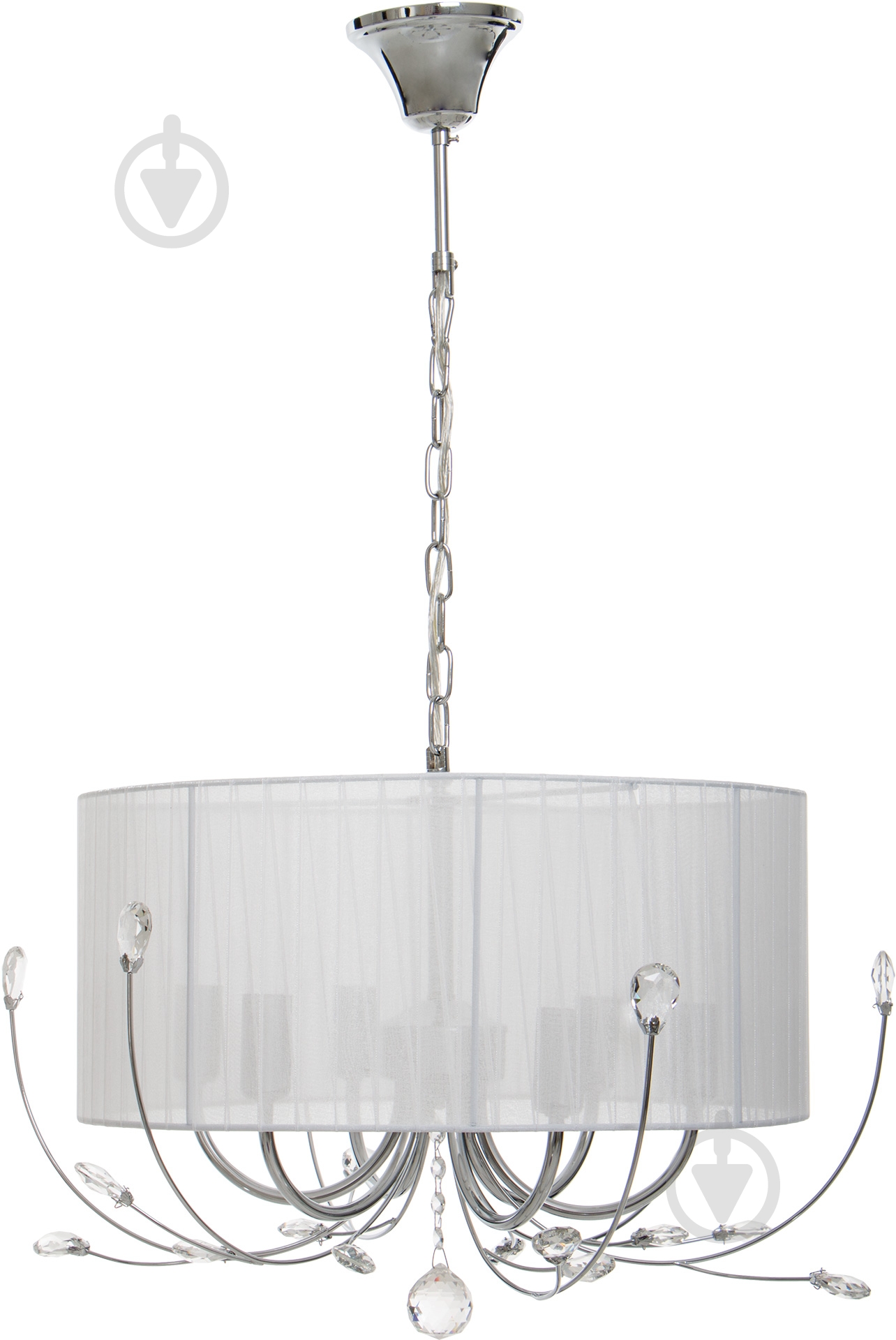 Люстра подвесная Accento lighting Afrodita 6xE14 хром ALSQ-MD37575/6 - фото 2 Люстра подвесная Accento lighting Afrodita 6xE14 хром ALSQ-MD37575/6 - фото 2