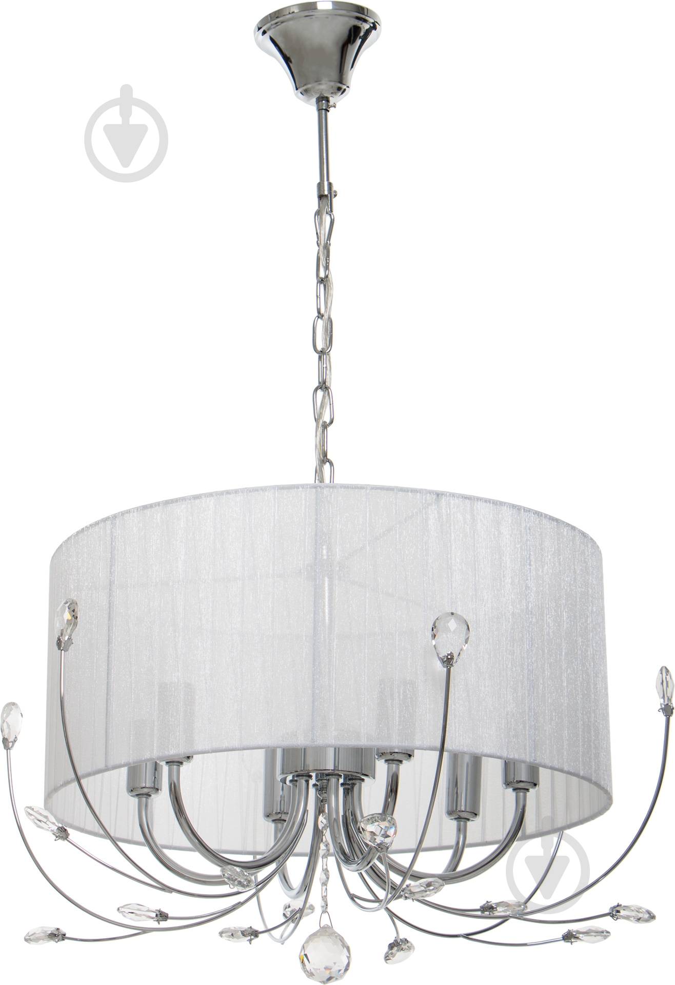 Люстра подвесная Accento lighting Afrodita 6xE14 хром ALSQ-MD37575/6 - фото 1 Люстра подвесная Accento lighting Afrodita 6xE14 хром ALSQ-MD37575/6 - фото 1