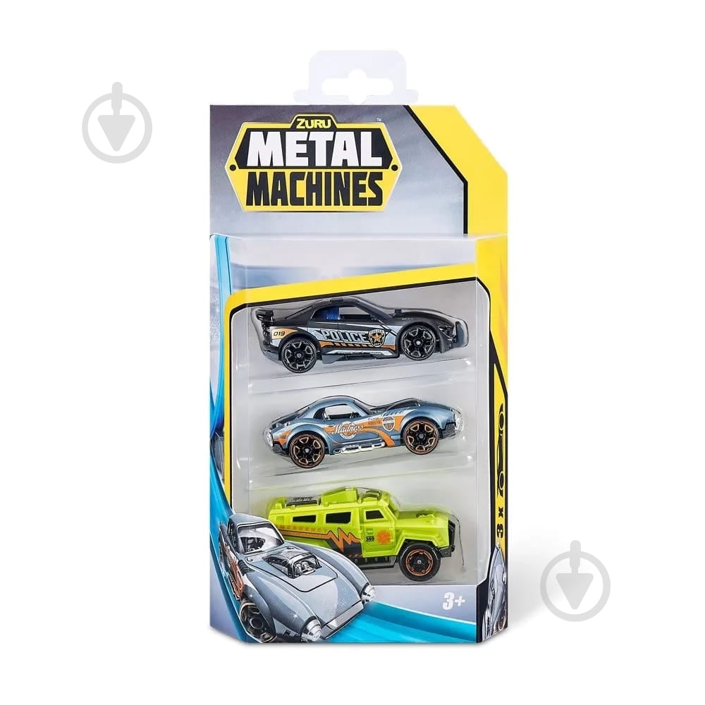 Машинка Zuru в асортименті METAL MACHINES CARS 6715 - фото 1