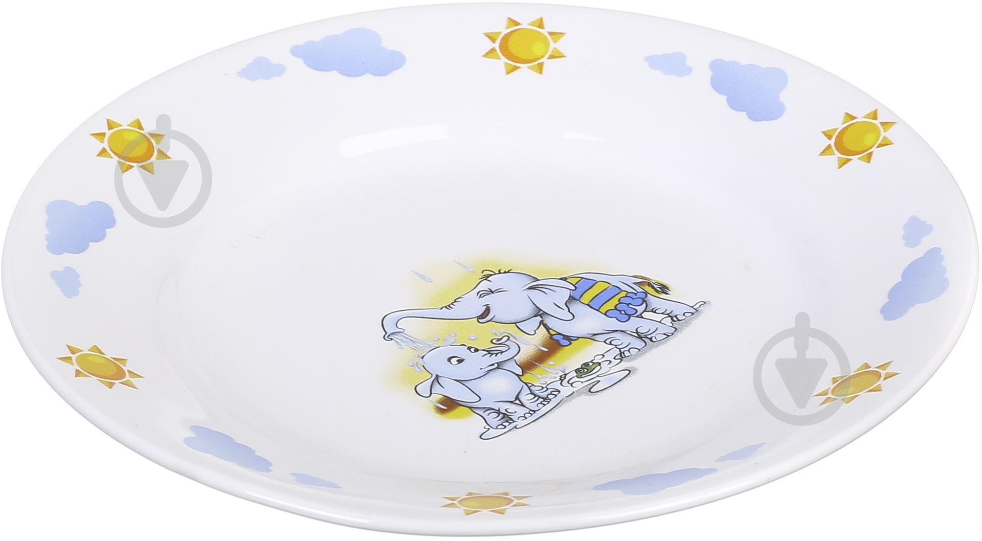 Тарілка десертна Farn Слони на пляжі 17,5 см - фото 2