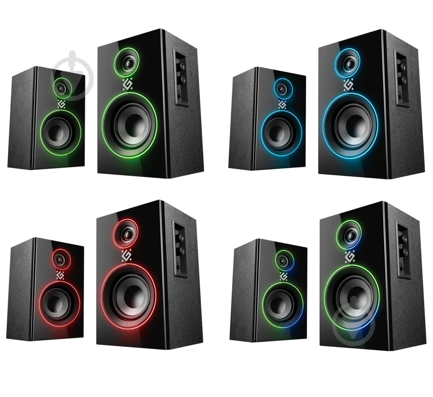 Акустическая система Defender Solar 20 2.0 black - фото 13