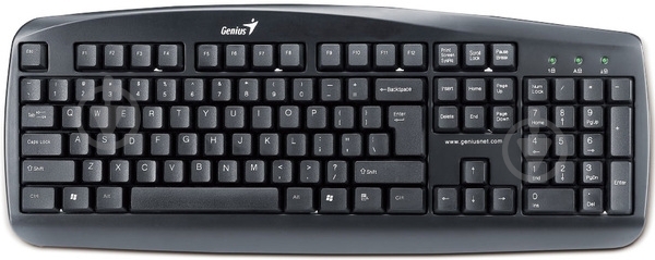 Клавиатура Genius KB-110 USB CB (31300700113) USB black - фото 1