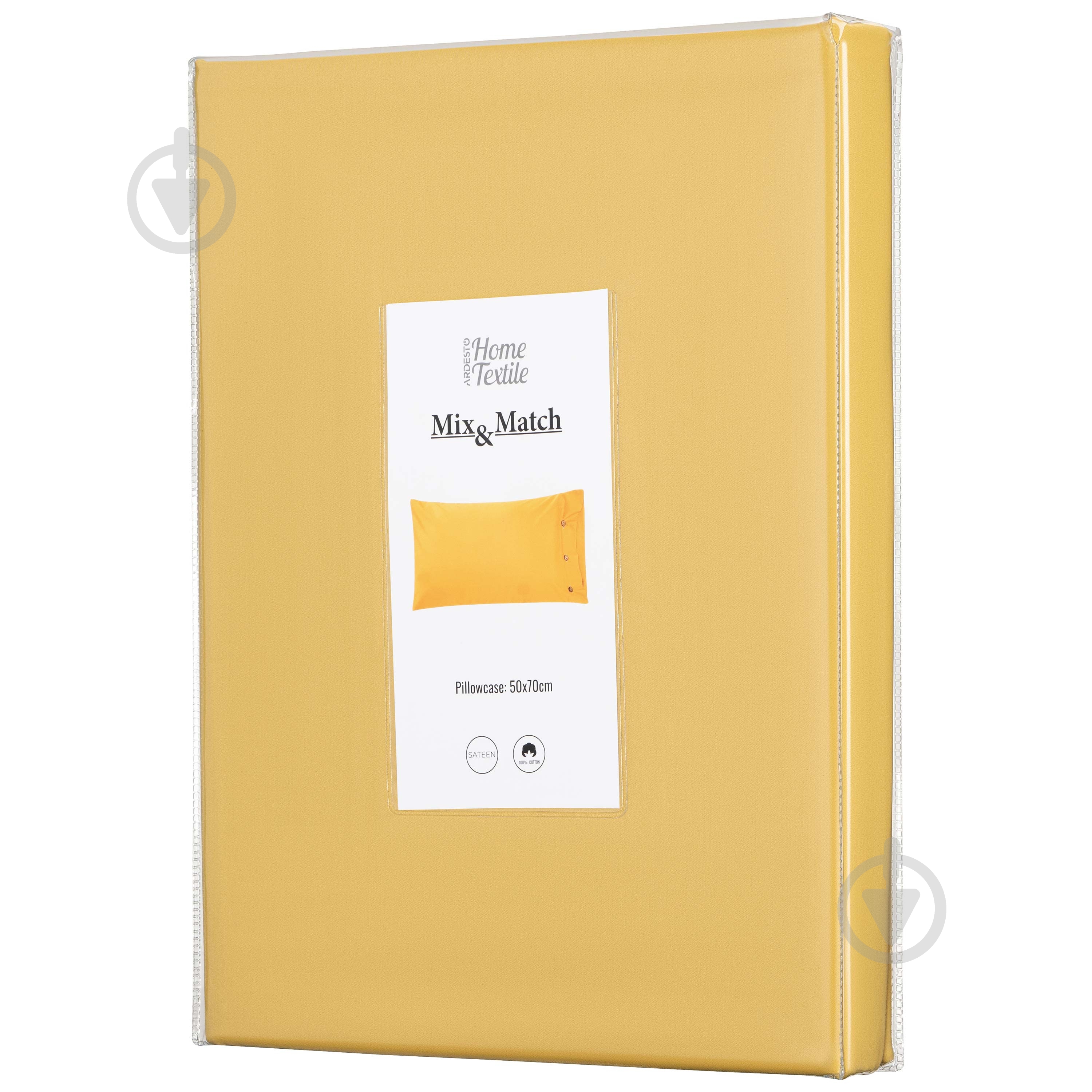 Наволочка Mix&Match Ardesto ART5070PCS 50x70 см желтый Ardesto - фото 6 Наволочка Mix&Match Ardesto ART5070PCS 50x70 см желтый Ardesto - фото 6