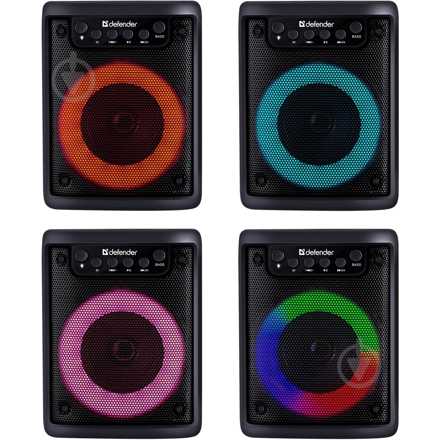 Акустическая система Defender Funky 1.0 black - фото 8 Акустическая система Defender Funky 1.0 black - фото 8