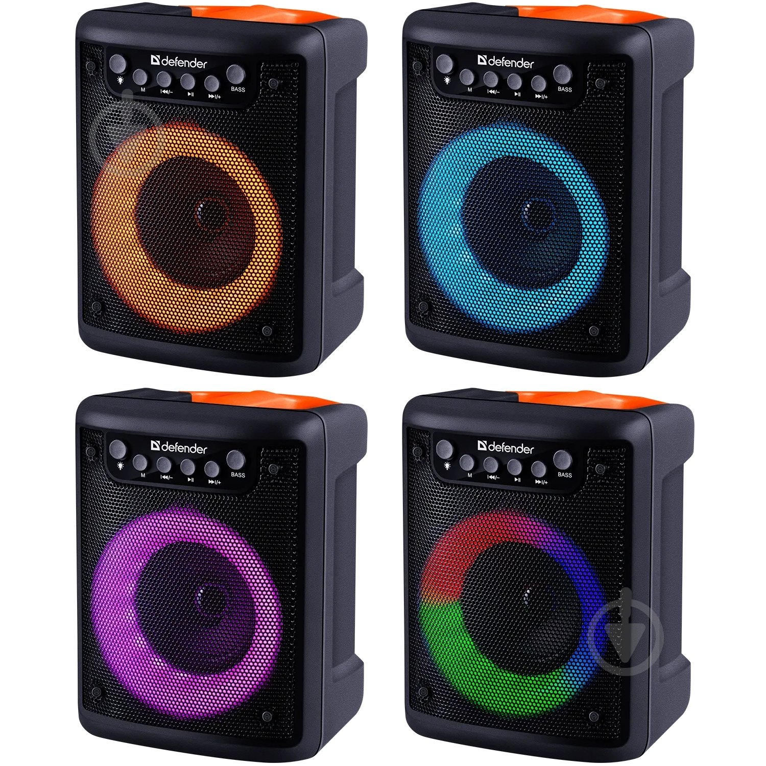 Акустическая система Defender Funky 1.0 black - фото 9 Акустическая система Defender Funky 1.0 black - фото 9