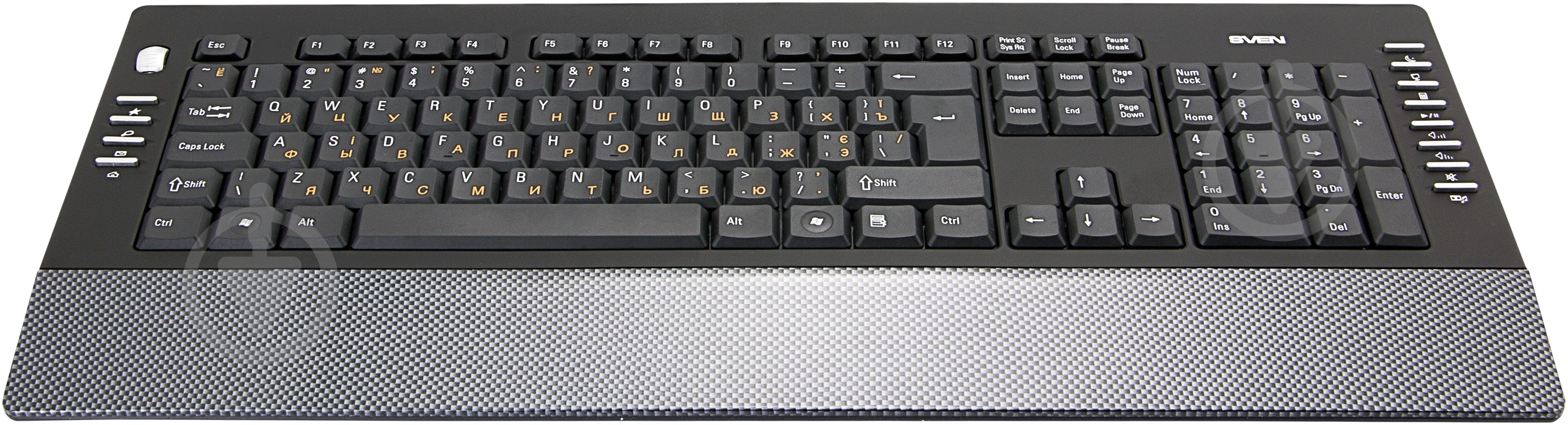 Клавиатура Sven Comfort 4200 (4200 Comfort, black-) USB black - фото 1