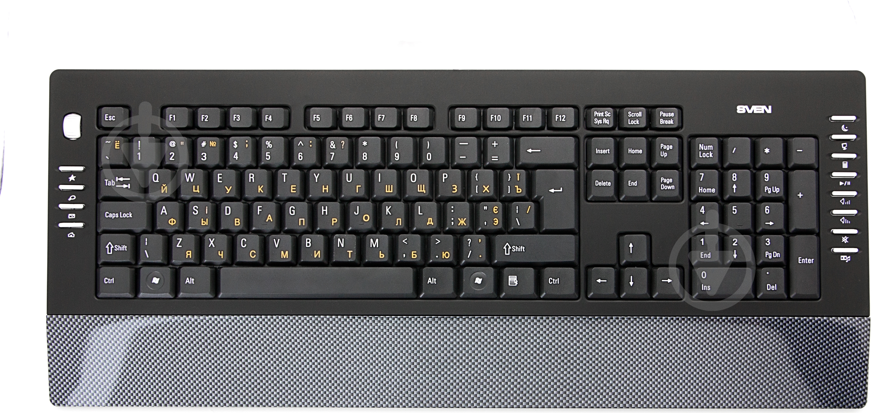 Клавиатура Sven Comfort 4200 (4200 Comfort, black-) USB black - фото 3