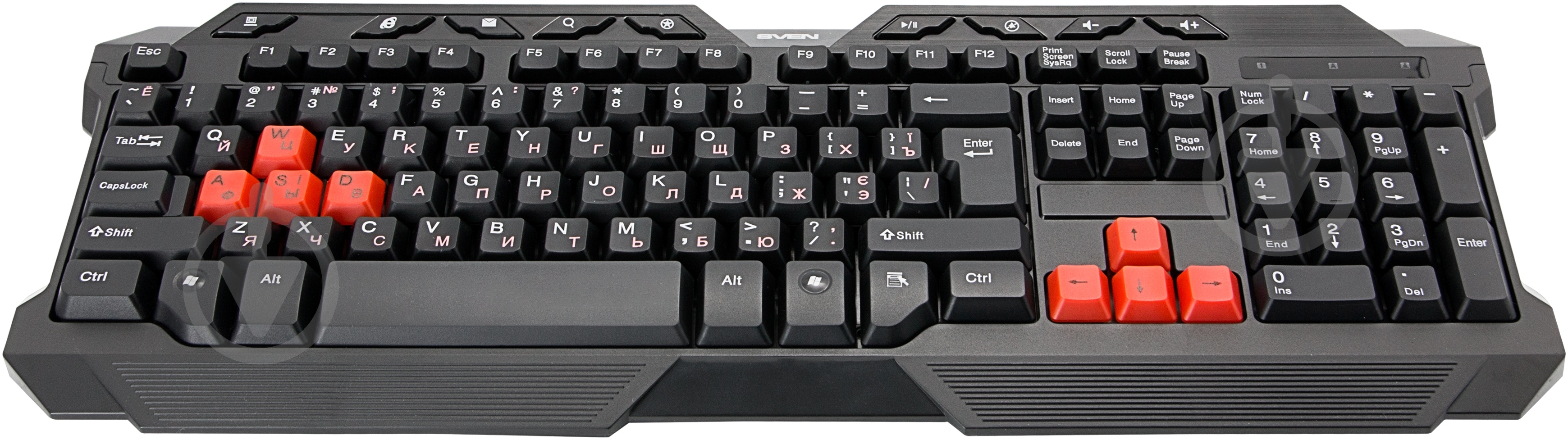 Клавиатура Sven Challenge 9700 (9700 Challenge) USB black - фото 1 Клавиатура Sven Challenge 9700 (9700 Challenge) USB black - фото 1