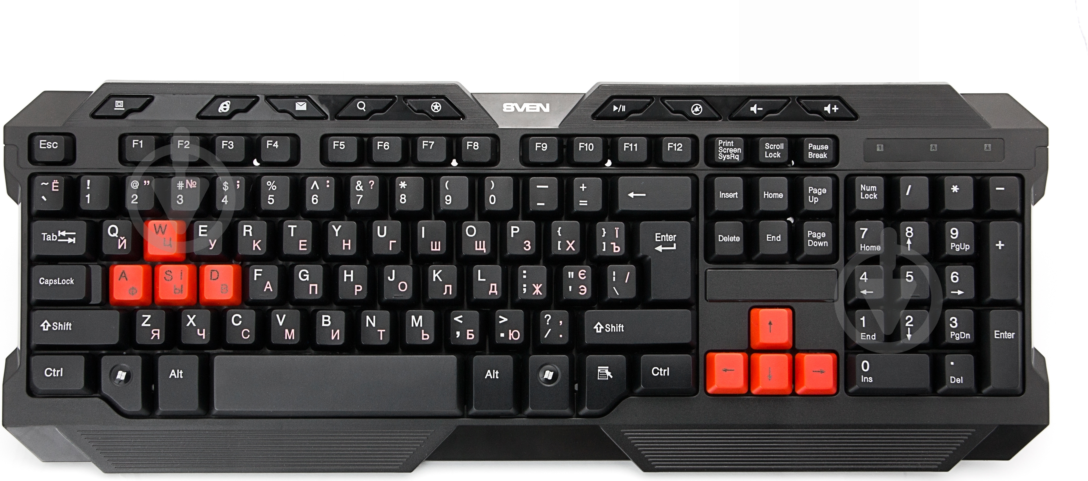 Клавиатура Sven Challenge 9700 (9700 Challenge) USB black - фото 2 Клавиатура Sven Challenge 9700 (9700 Challenge) USB black - фото 2
