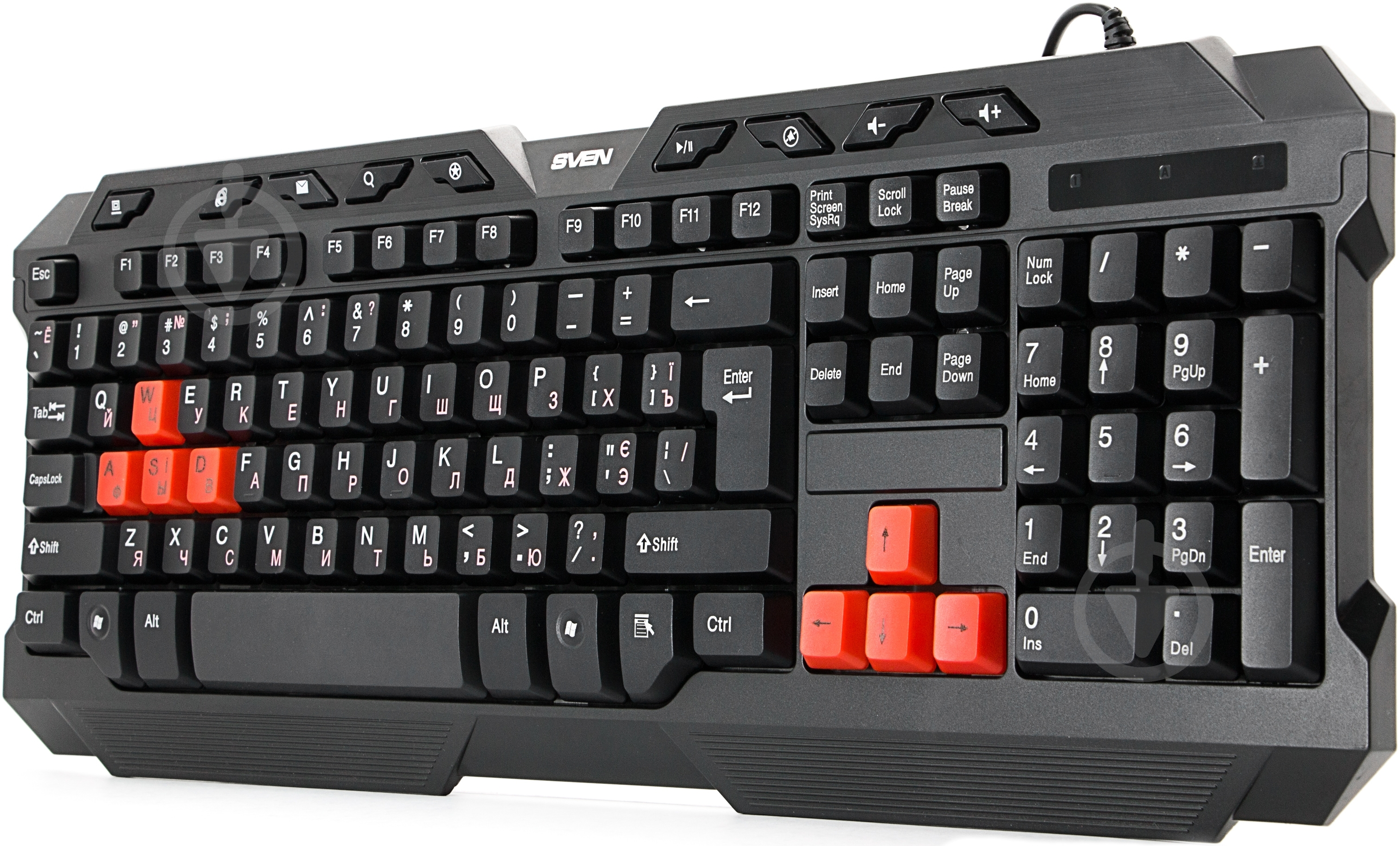 Клавиатура Sven Challenge 9700 (9700 Challenge) USB black - фото 3 Клавиатура Sven Challenge 9700 (9700 Challenge) USB black - фото 3