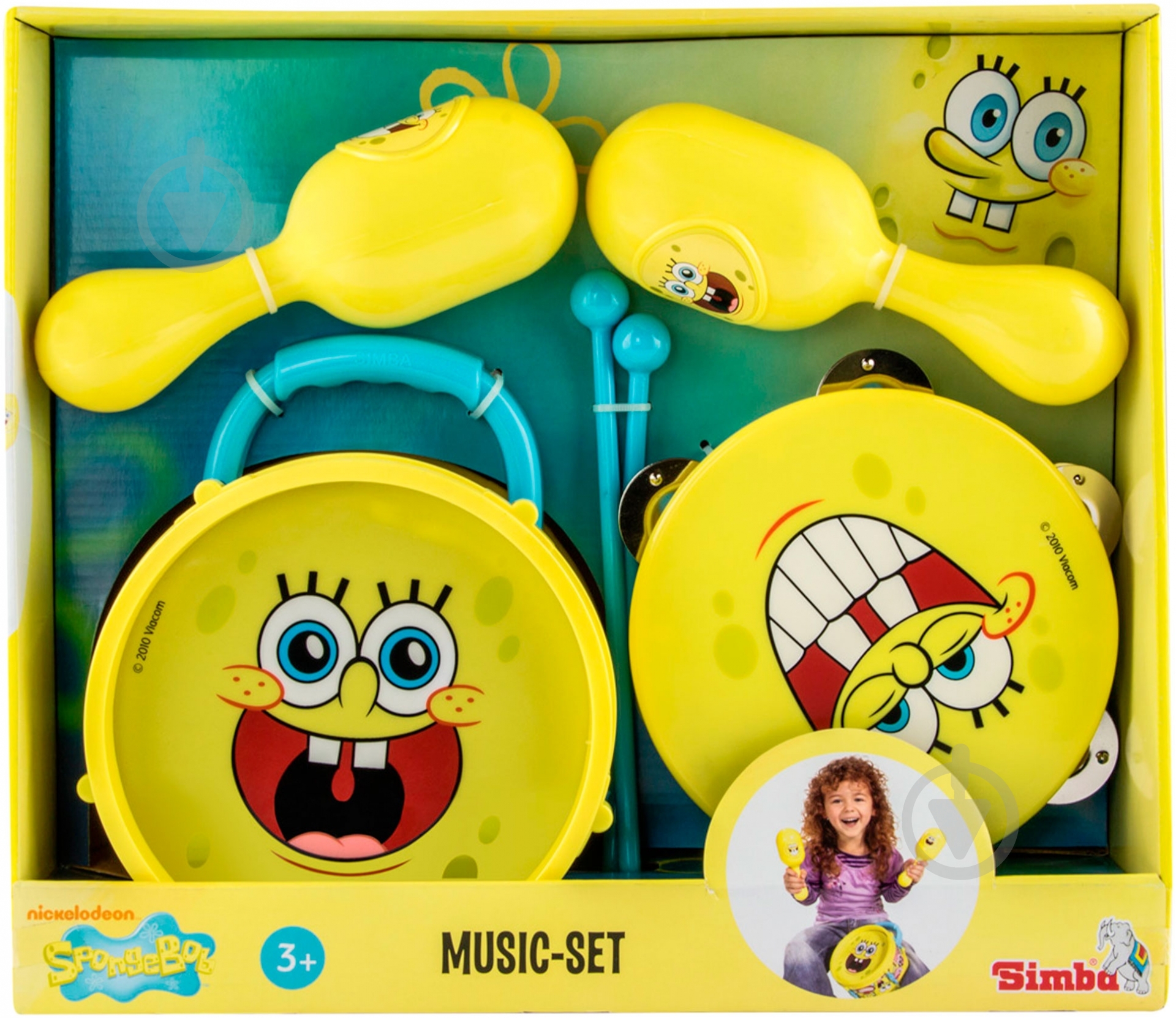 Набор Simba Оркестр Sponge Bob 9498551 - фото 2