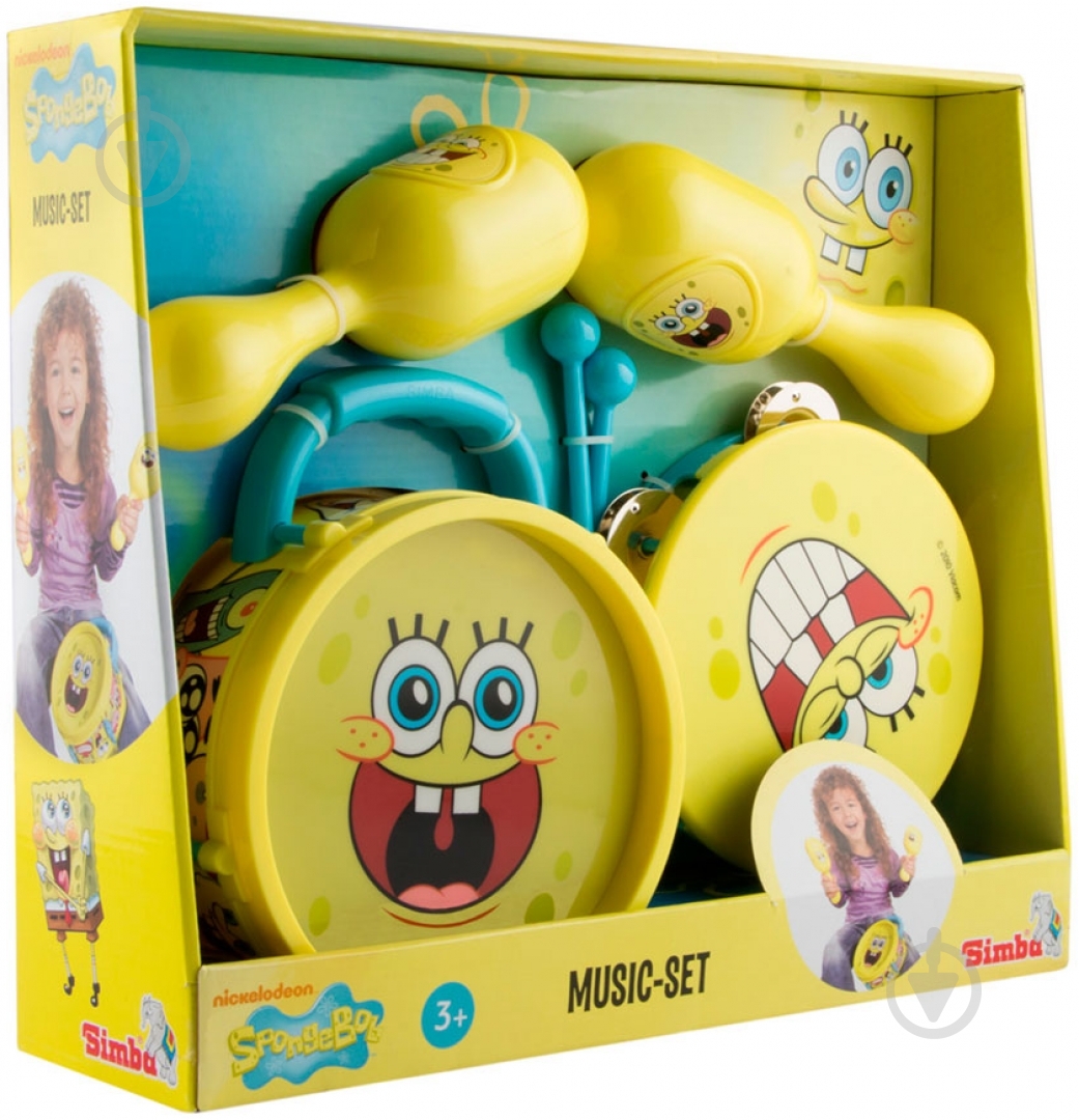 Набор Simba Оркестр Sponge Bob 9498551 - фото 3