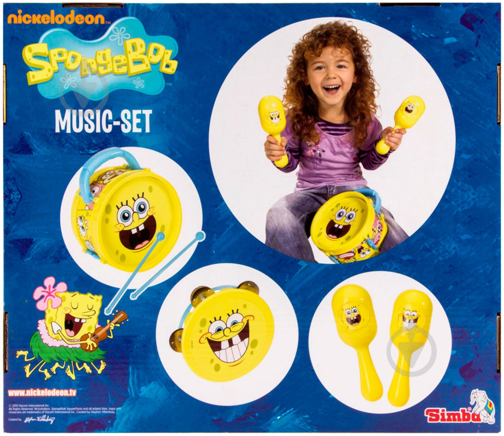 Набор Simba Оркестр Sponge Bob 9498551 - фото 4
