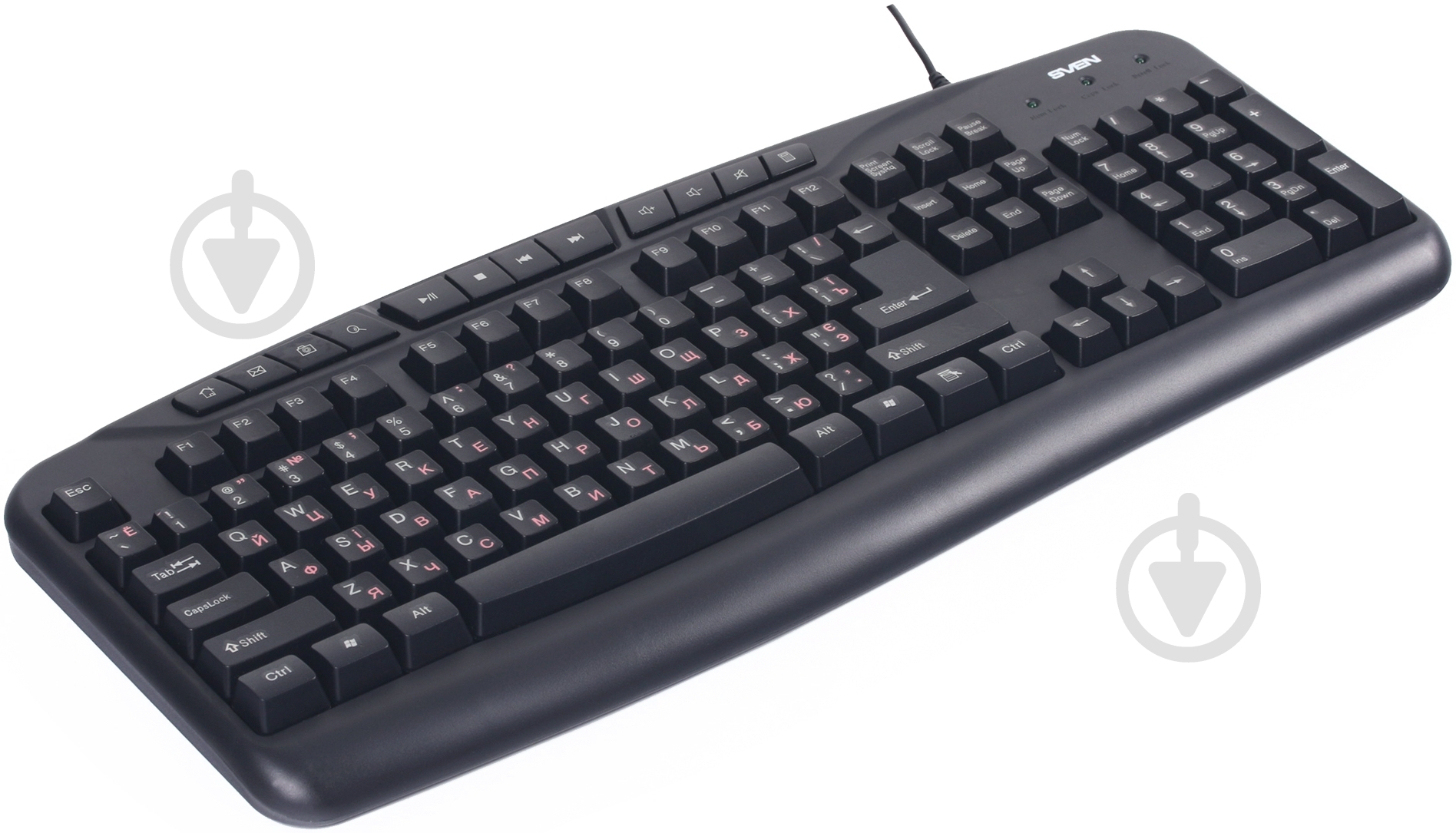 Клавиатура Sven Comfort 3050 USB black - фото 2