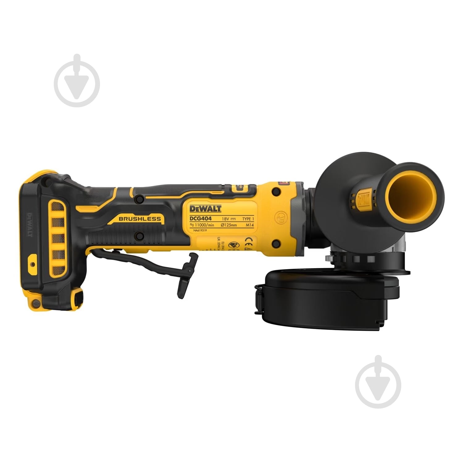 Болгарка (угловая шлифмашина) DeWalt DCG404N - фото 3