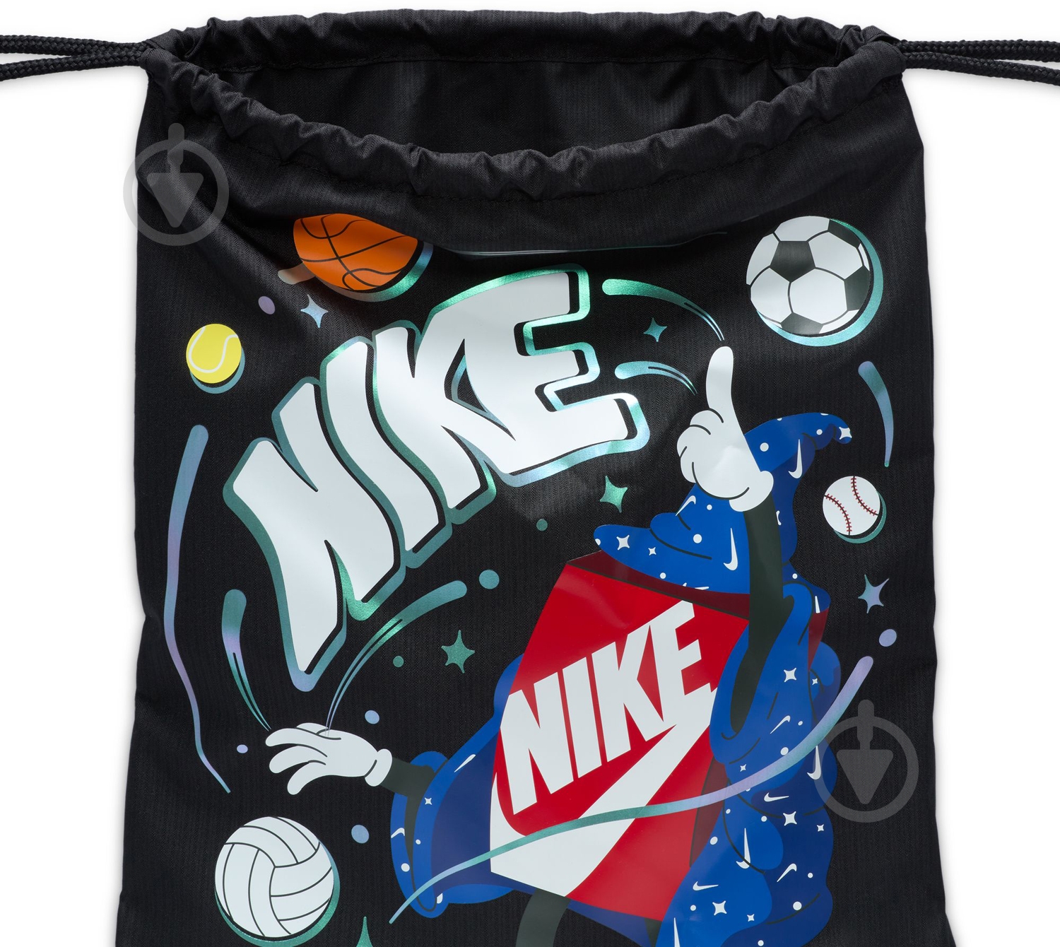 Сумка-мешок Nike Y DRAWSTRING - BOXY FN1360-010 12 л черный - фото 2 Сумка-мешок Nike Y DRAWSTRING - BOXY FN1360-010 12 л черный - фото 2